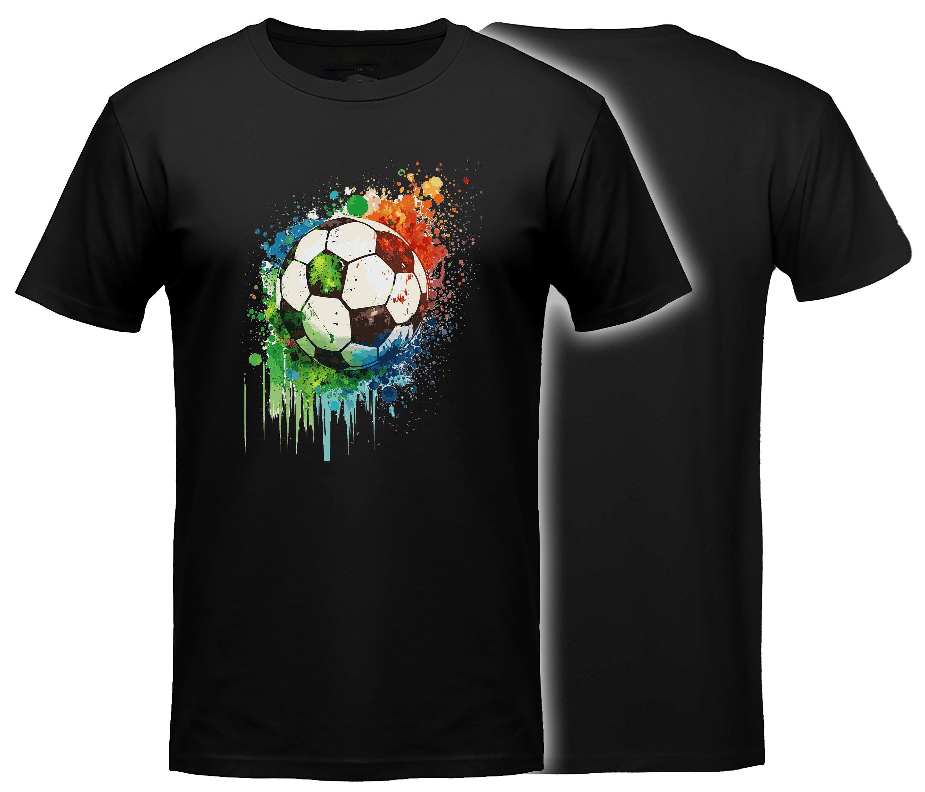 T-Shirt Fussball print shirt