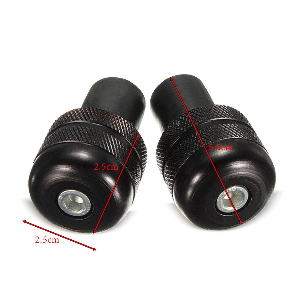 Tourtecs Lenkervorbau Lenkerenden / Motorrad Lenkergewichte # LE6 für universal Lenker gold