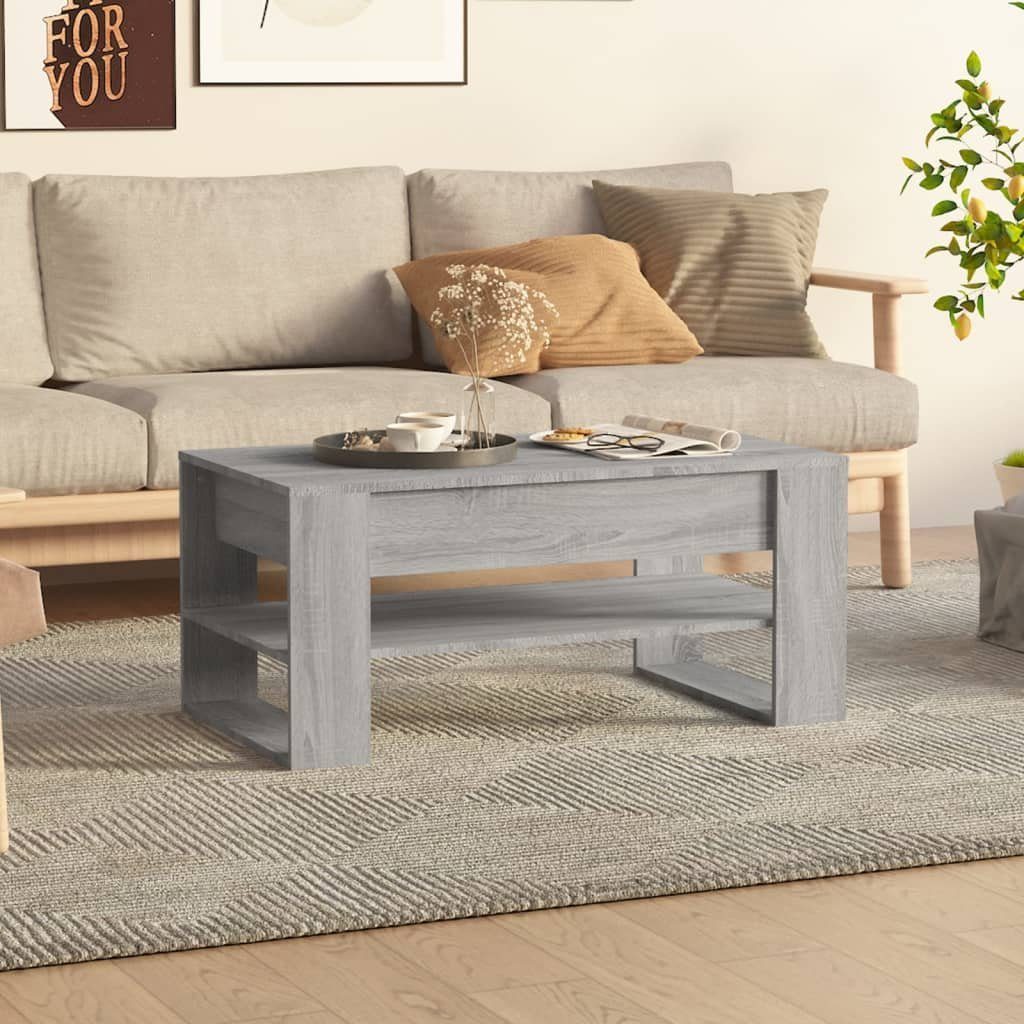 vidaXL Couchtisch Couchtisch Grau Sonoma 102x55x45 cm Holzwerkstoff (1-St) Grau Sonoma | Grau Sonoma