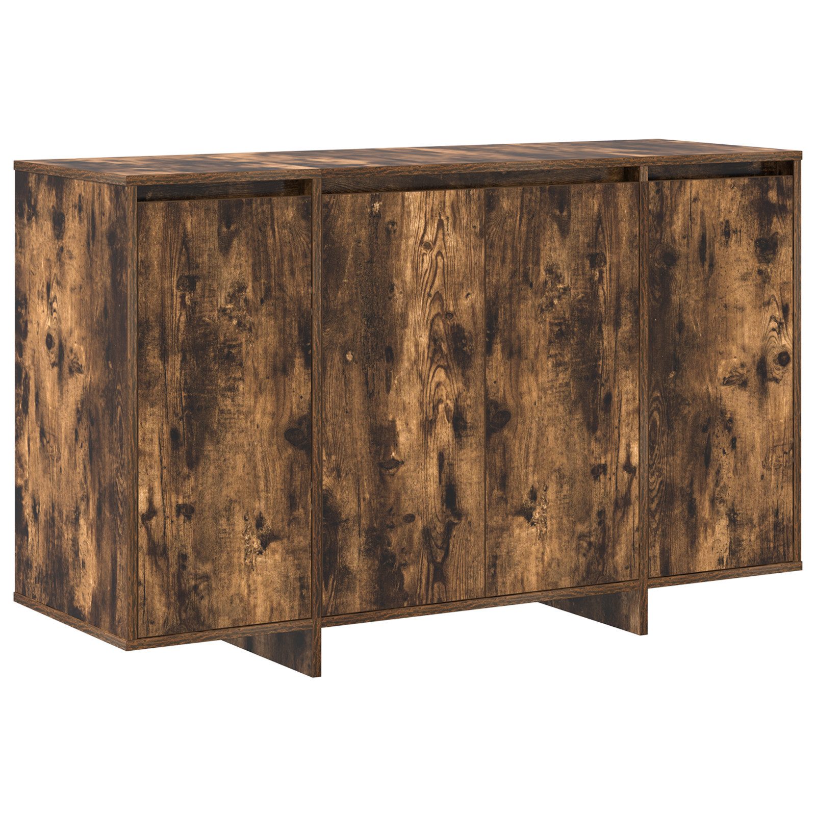 vidaXL Sideboard Geräuchertes Eichen-Sideboard Geräuchertes Eichenholz günstig online kaufen