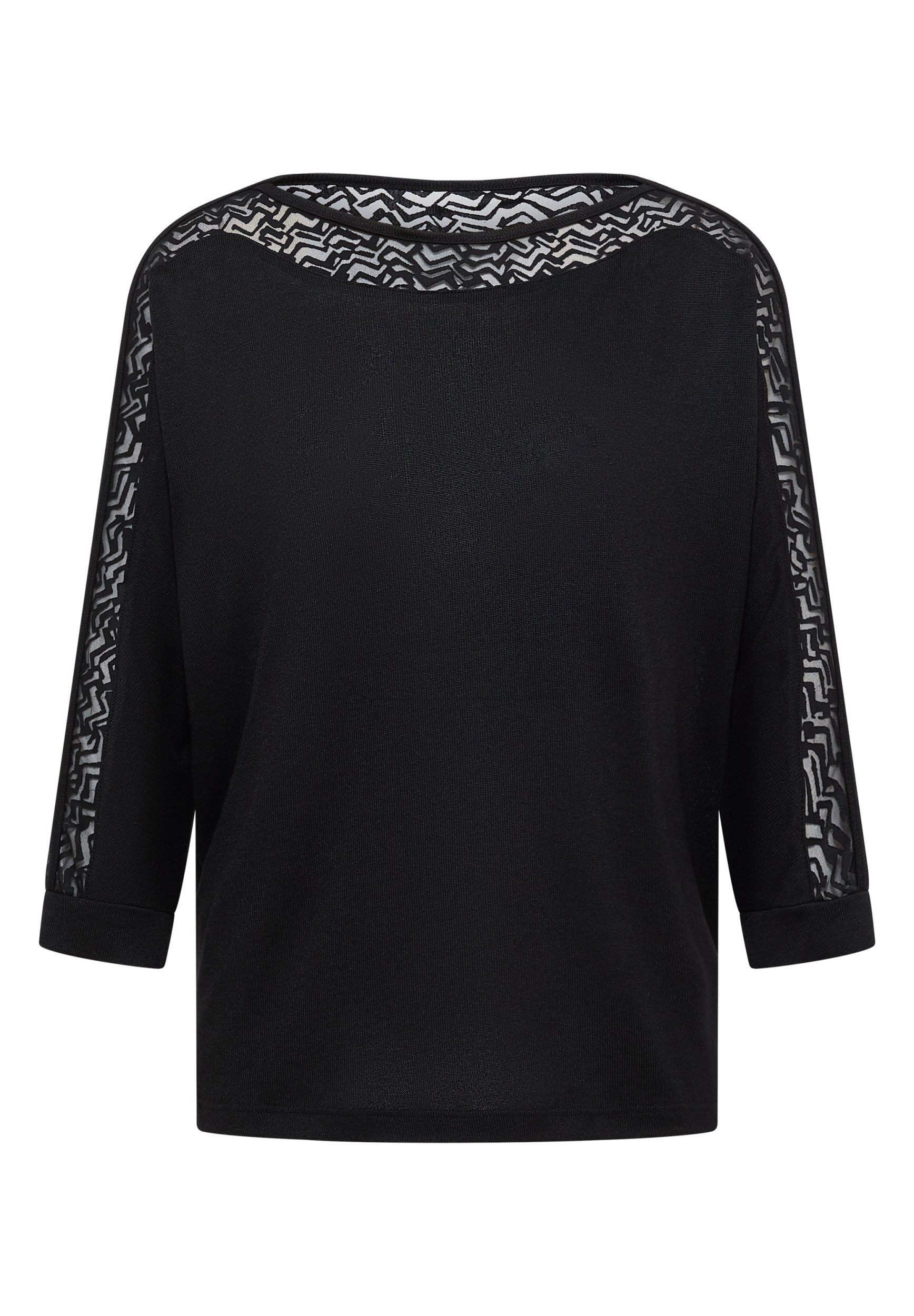 CECIL T-Shirt Batwing Burnout Mesh günstig online kaufen