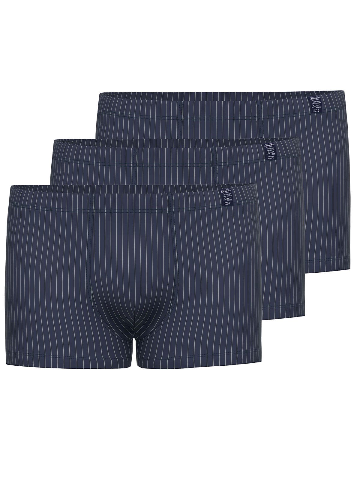 Boxershorts 3er Pack Retro Short Day Modern / Urban Traveller