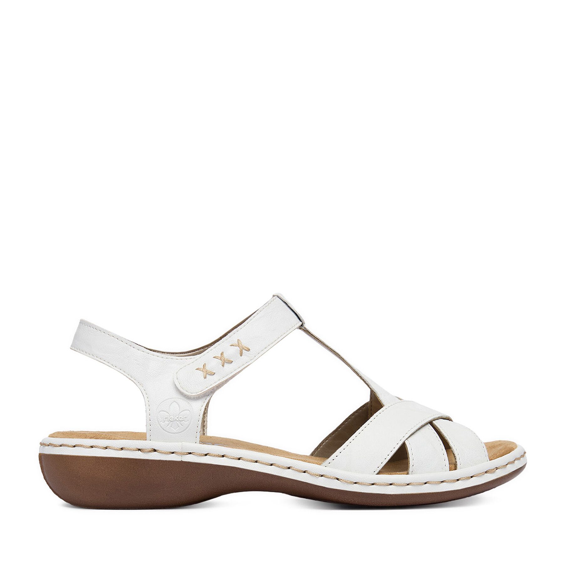 Rieker Rieker Damen-Sandalen Weiß 65919-80 Sandale