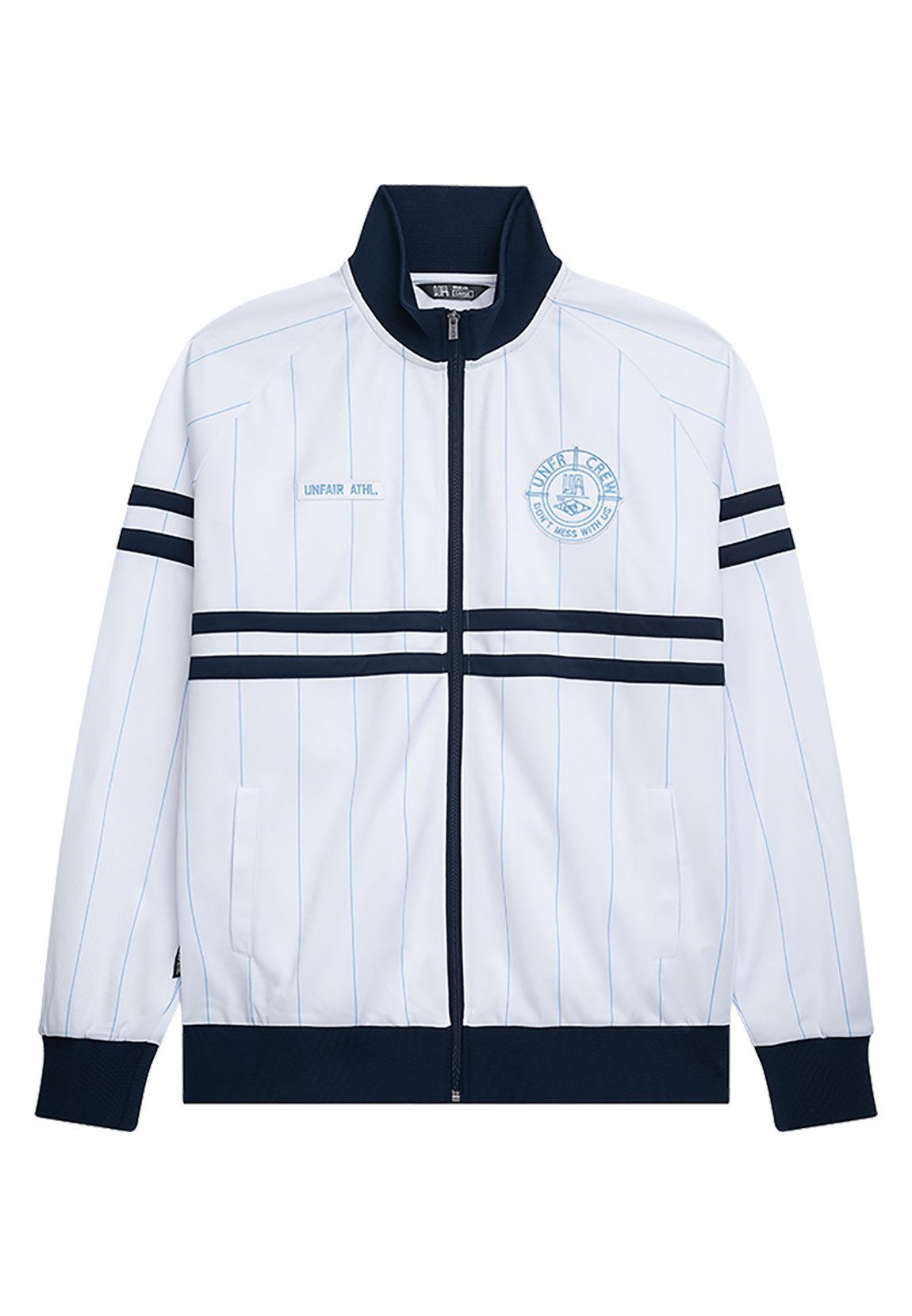 Unfair Athletics Trainingsjacke Unfair Athletics Herren Zipper UNFR25-096 DMWU TRACKTOP PINSTRIPES