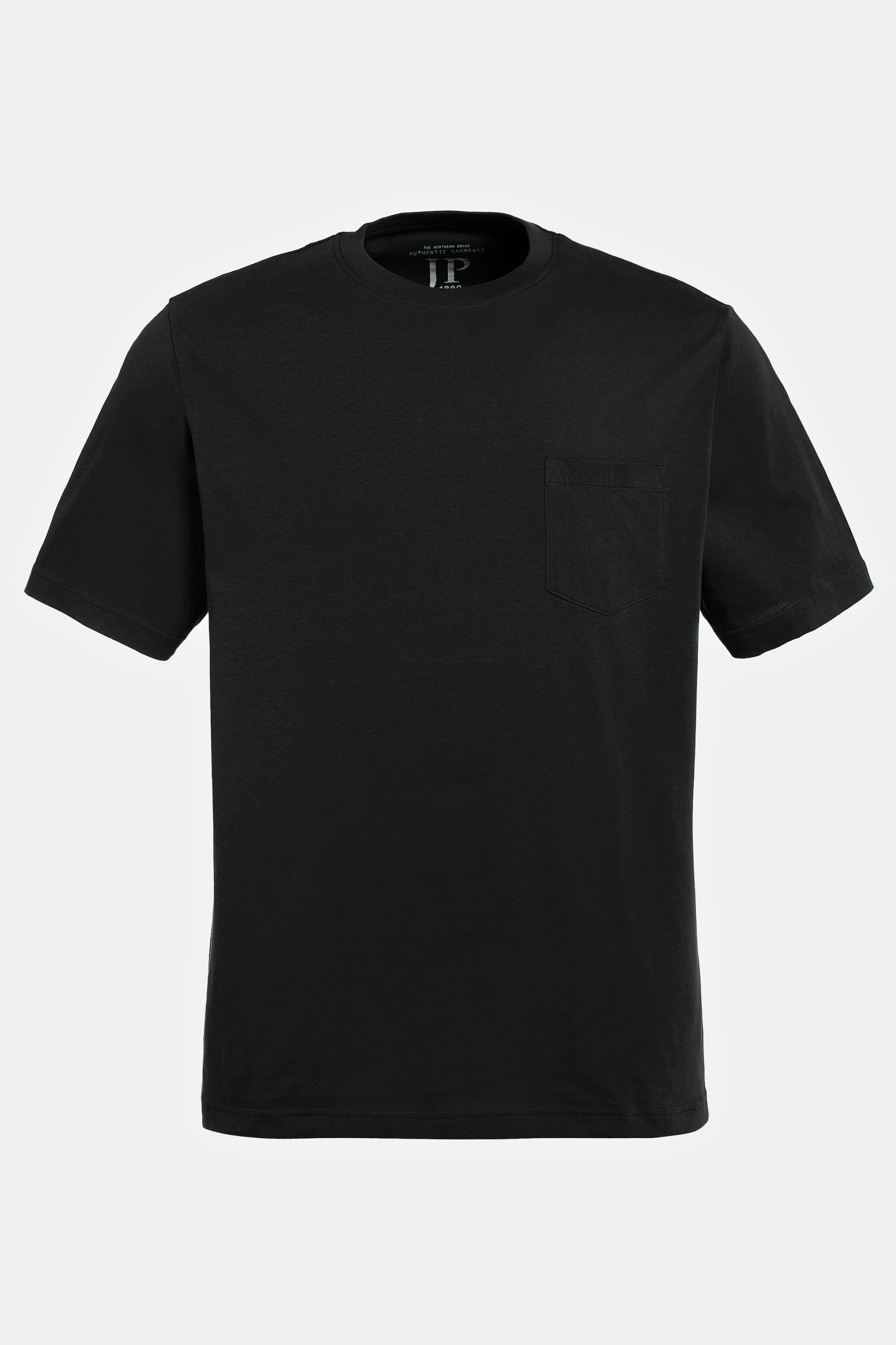 Halbarm JP1880 Brusttasche schwarz T-Shirt T-Shirt
