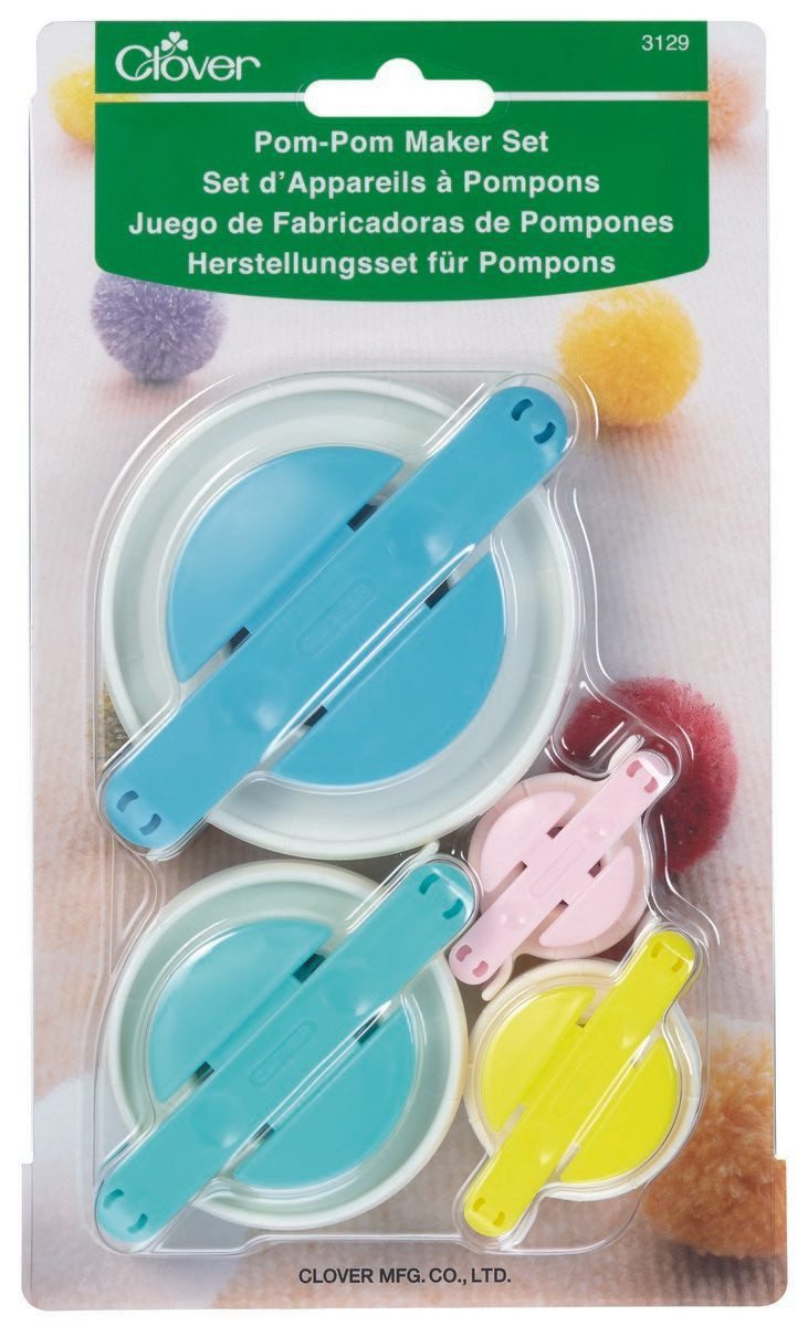 Clover Kreativset Clover Herstellungs-Set für Pompoms Bommeln