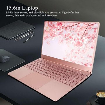 Annadue Hintergrundbeleuchtete Tastatur Notebook (Intel N5095, 12GB RAM,Herausragender CPU,Brillantem 2K-Display,Langanhaltendem Akku)