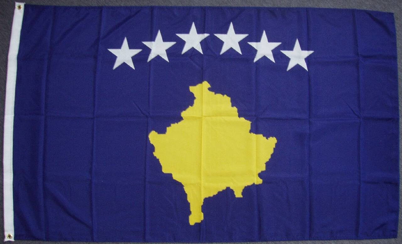 Kosovo Flagge g/m² flaggenmeer 80