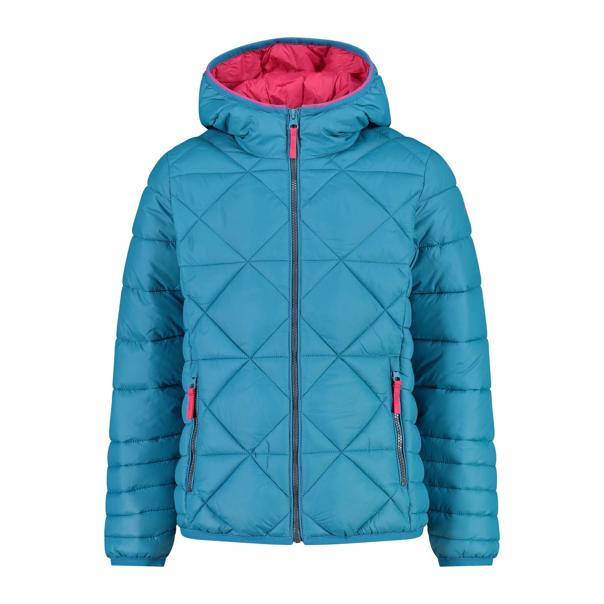 CMP Outdoorjacke CMP Mädchen Steppjacke Kid G Jacket Fix Hood 31Z1545B