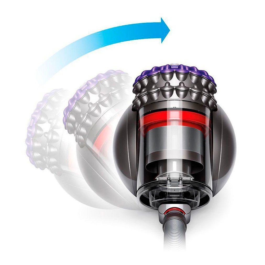 DYSON Bodenstaubsauger Big Ball Parquet 2, 600 W, mit hygienischer Behälterentleerung, der sich selbst wieder aufrichtet – Bild 4 von 5