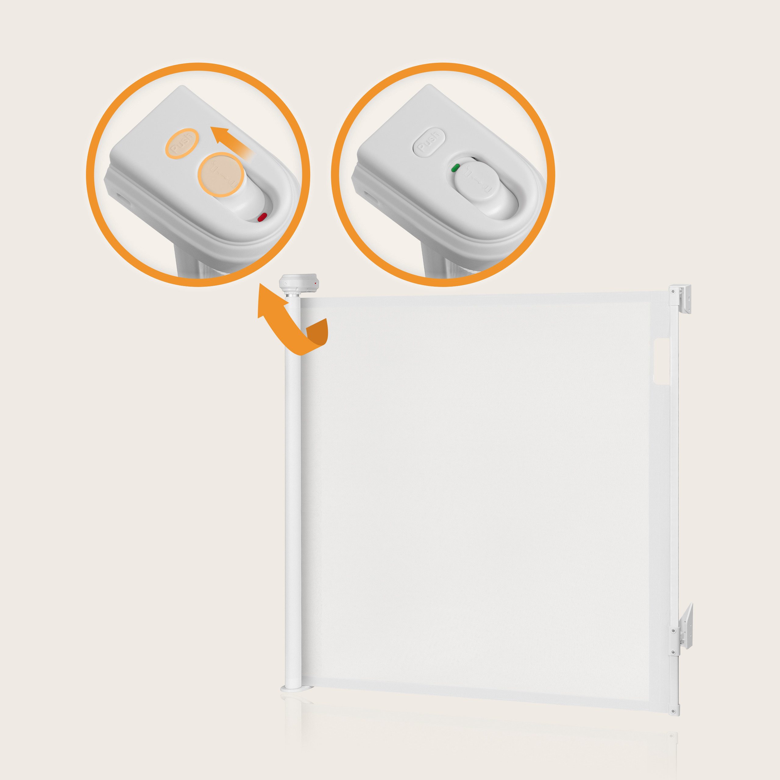 lionelo Türschutzgitter THEA (Set, Set), Kann günstig online kaufen