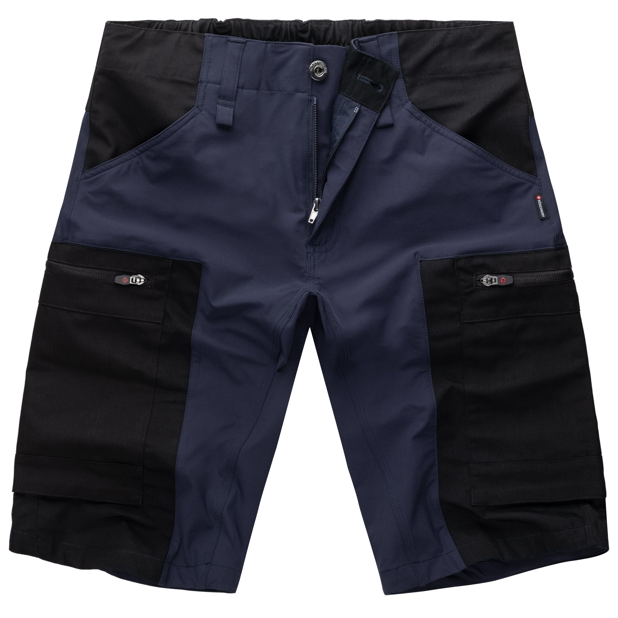 Höhenhorn Shorts Raimeux Herren Cargo Short Kurze Hose Arbeitshose Outdoor Dunkelblau/Schwarz