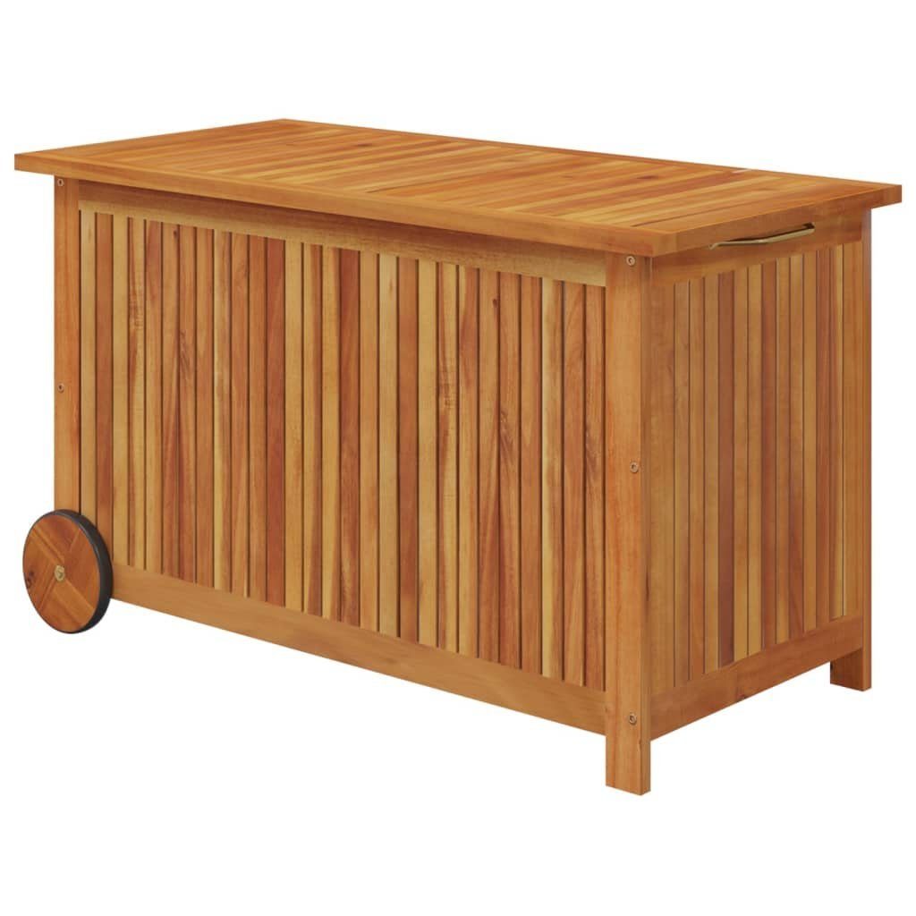 vidaXL Auflagenbox 90 x 50 x 58 cm Gartentruhe Kissenbox Kissentruhe Auflagenbox Holztruh