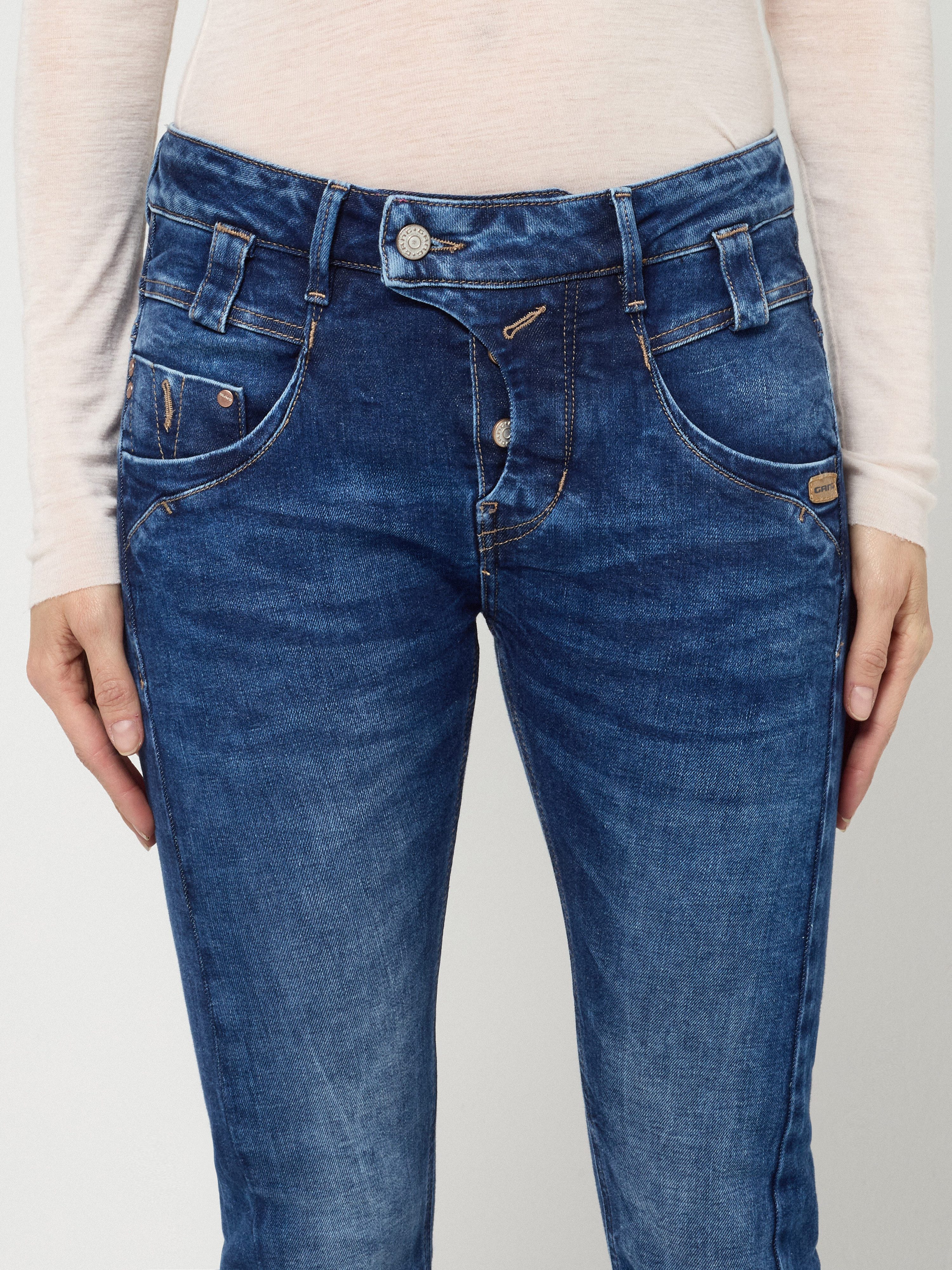 GANG Slim-fit-Jeans 94MARGE mit besonderem 4-Knopf-Verschluss
