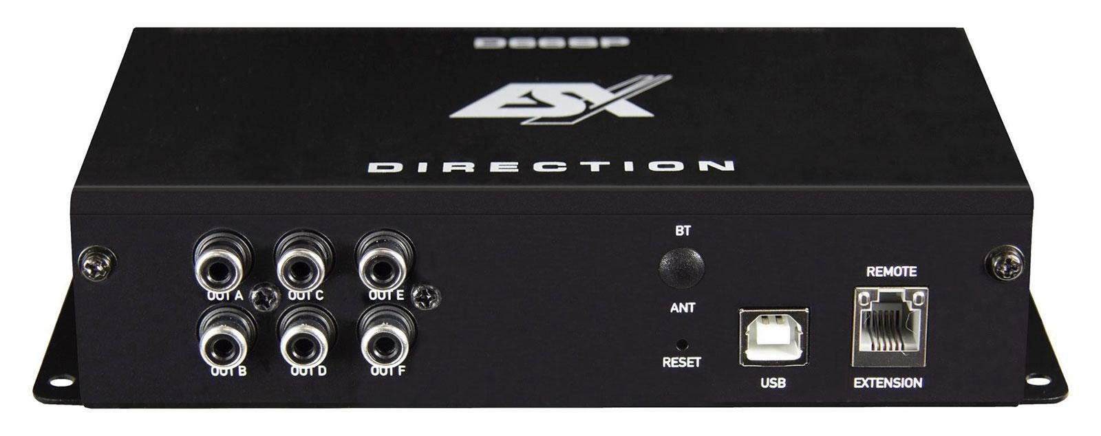 ESX Direction 6-Kanal DSP D66SP Ausgang Prozessor Leistungsverstärker 8-Kanal Signalprozessor