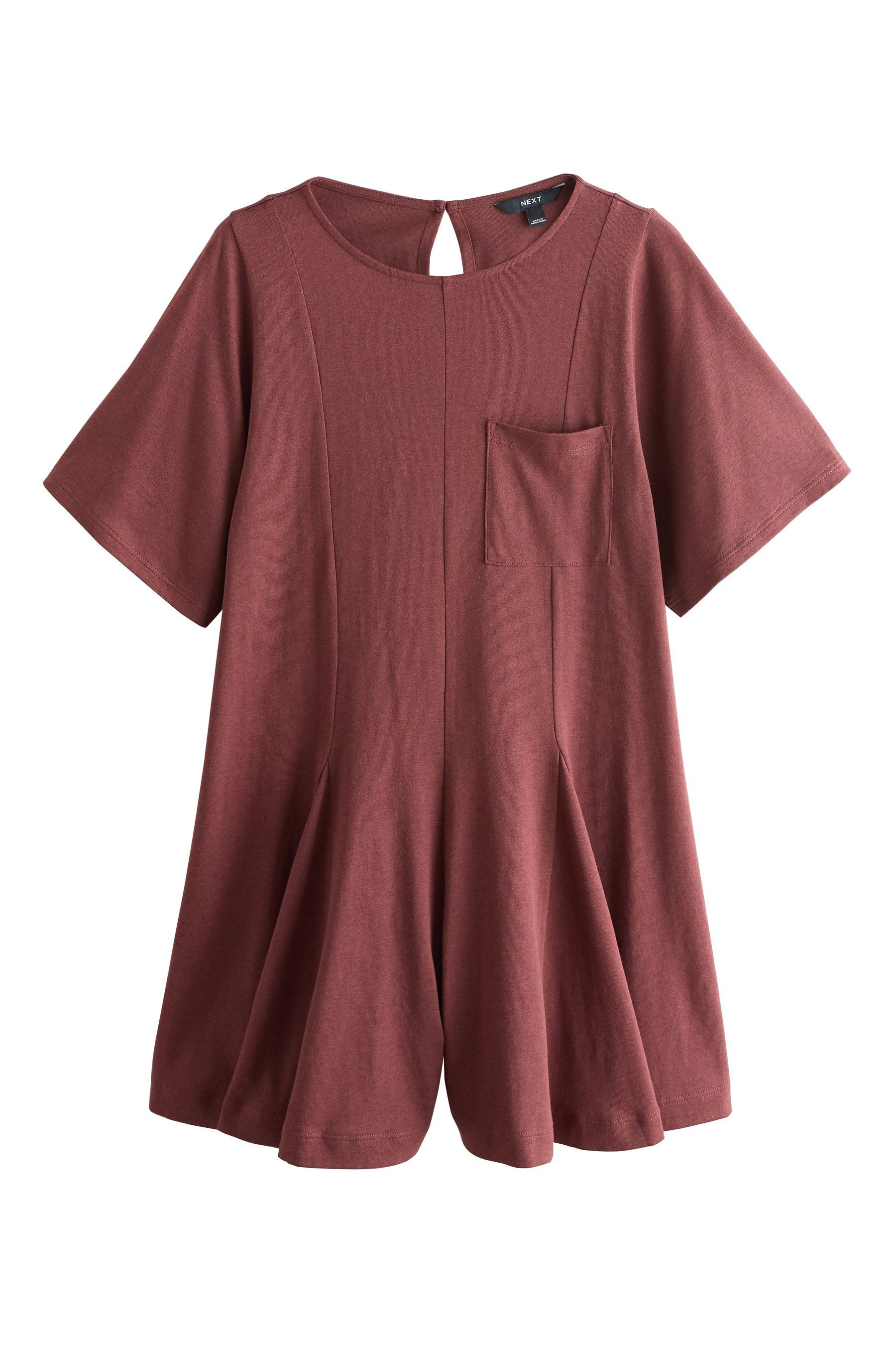 Next Playsuit Kurzärmeliger Jersey-Romper (1-tlg)