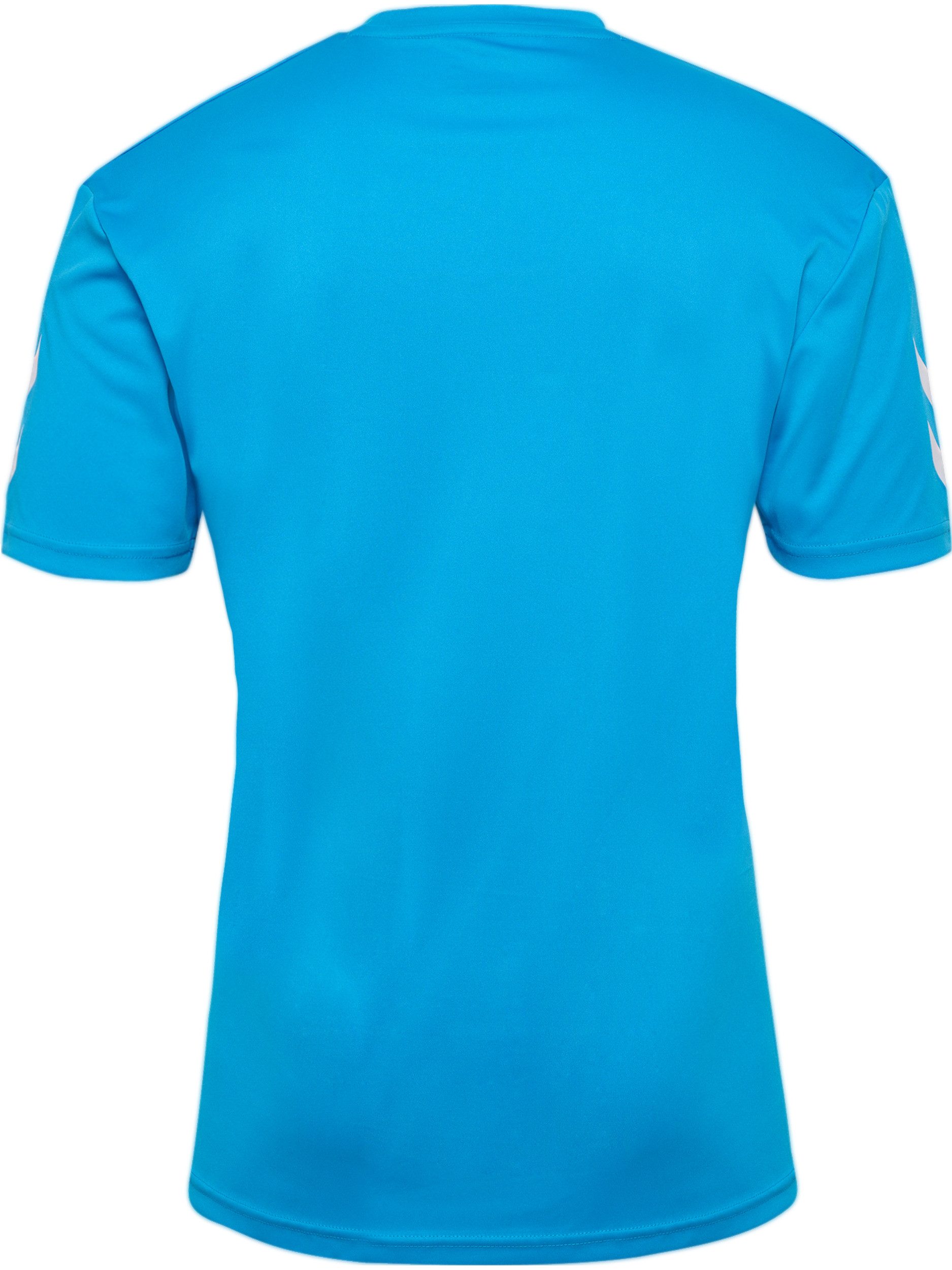 hummel Sportanzug HMLLOGO SET (Spar-Set, 2-tlg), 2-teiliges Set aus Shorts und T-Shirt, mit elastischem Bund