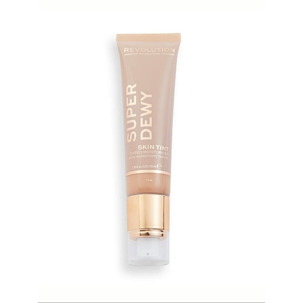 Getönte Gesichtscreme Makeup Revolution Superdewy Getönte Feuchtigkeitscreme Tan 55ml