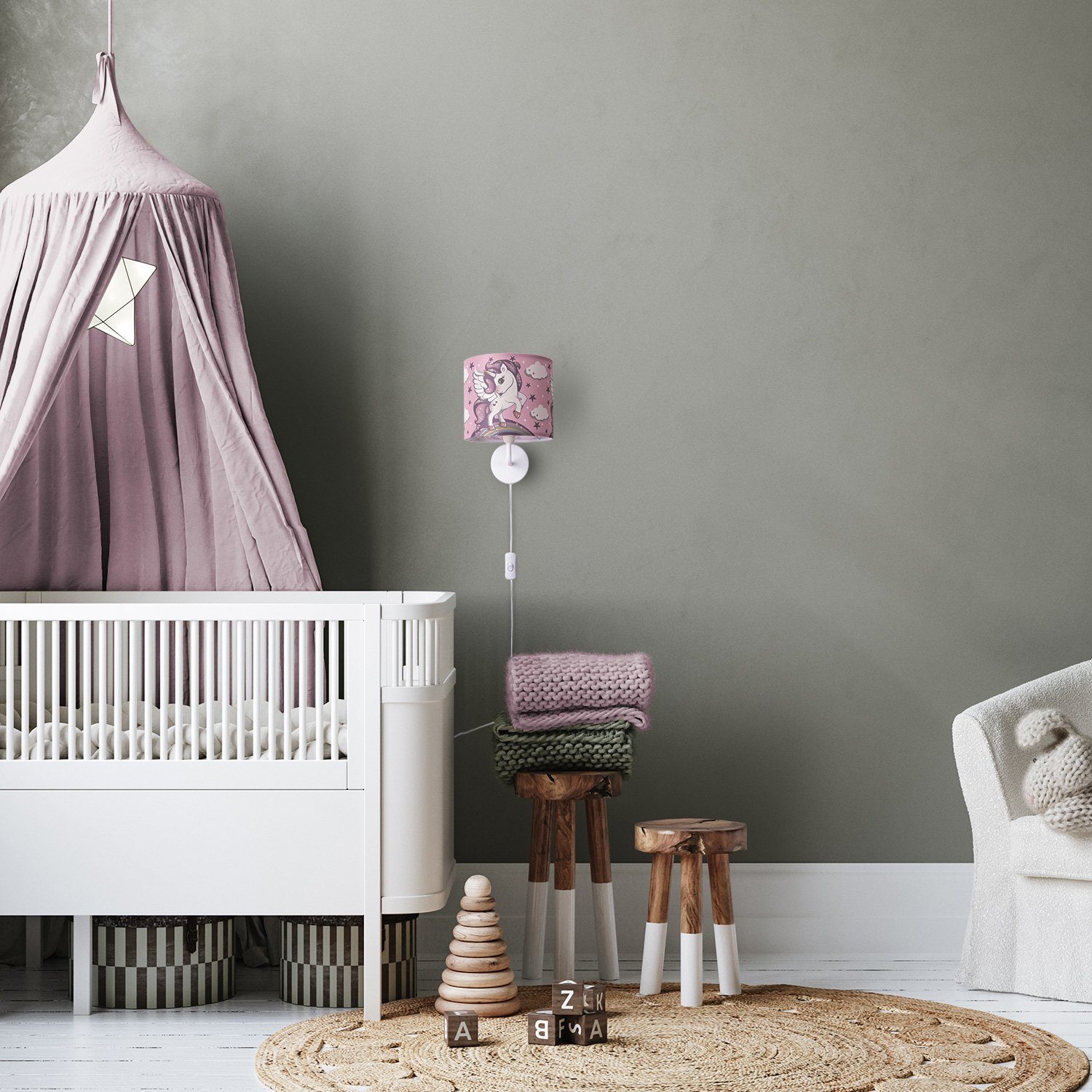 Paco Home Wandleuchte Cosmo 213, ohne günstig online kaufen