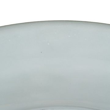 Bigbuy Dekovase Tischdekoration 30 x 30 x 8,5 cm Recyceltes Glas grün