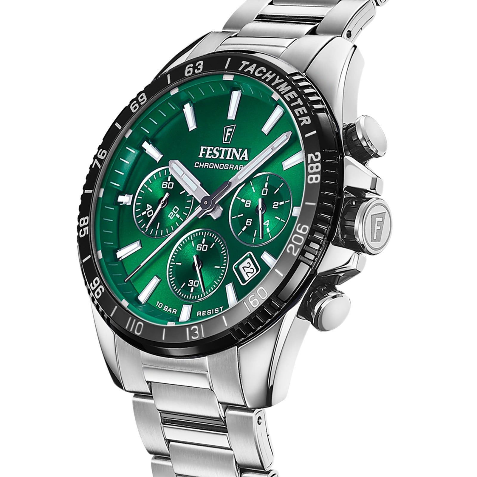 Festina Chronograph Herrenuhr F20560-4 - Grünes günstig online kaufen