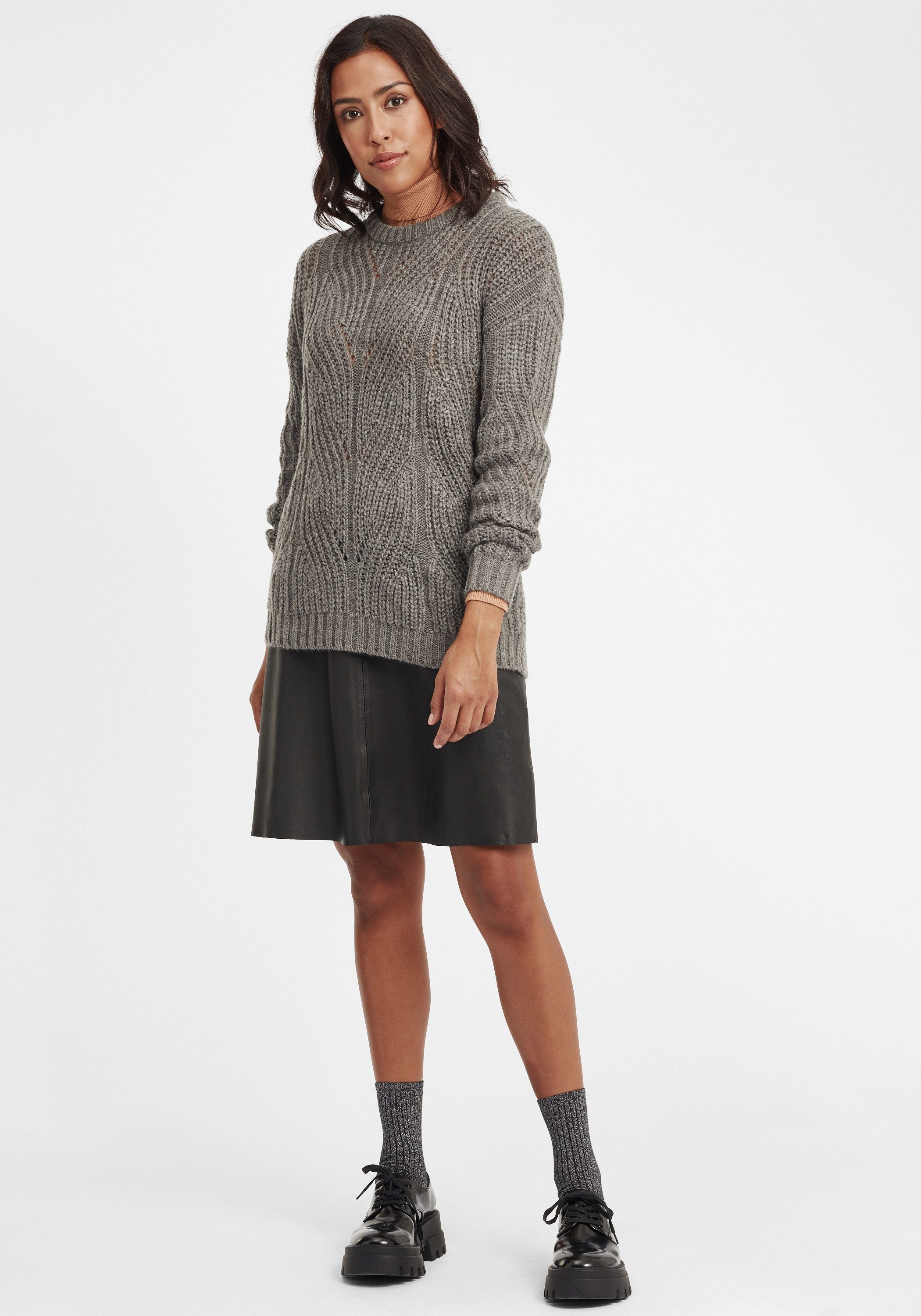OXMO Strickpullover OXChiara Pullover in Fein-Strick günstig online kaufen