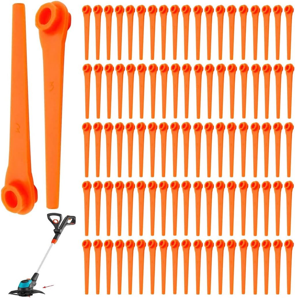 FELIXLEO Rasierklingen 100 Kunststoff Ersatzklingen 9823 9825 9820 9821 Freischneiderklingen, 1-tlg.