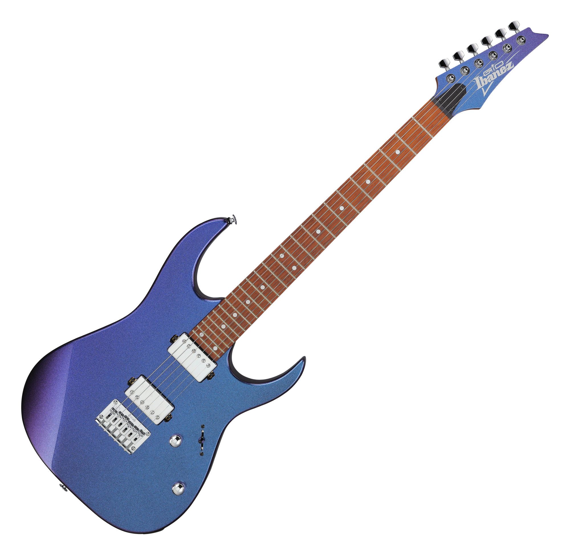 Ibanez E-Gitarre GRG121SP-BMC E-Gitarre Blue Metal Chameleon, E-Gitarre, E-Gitarre