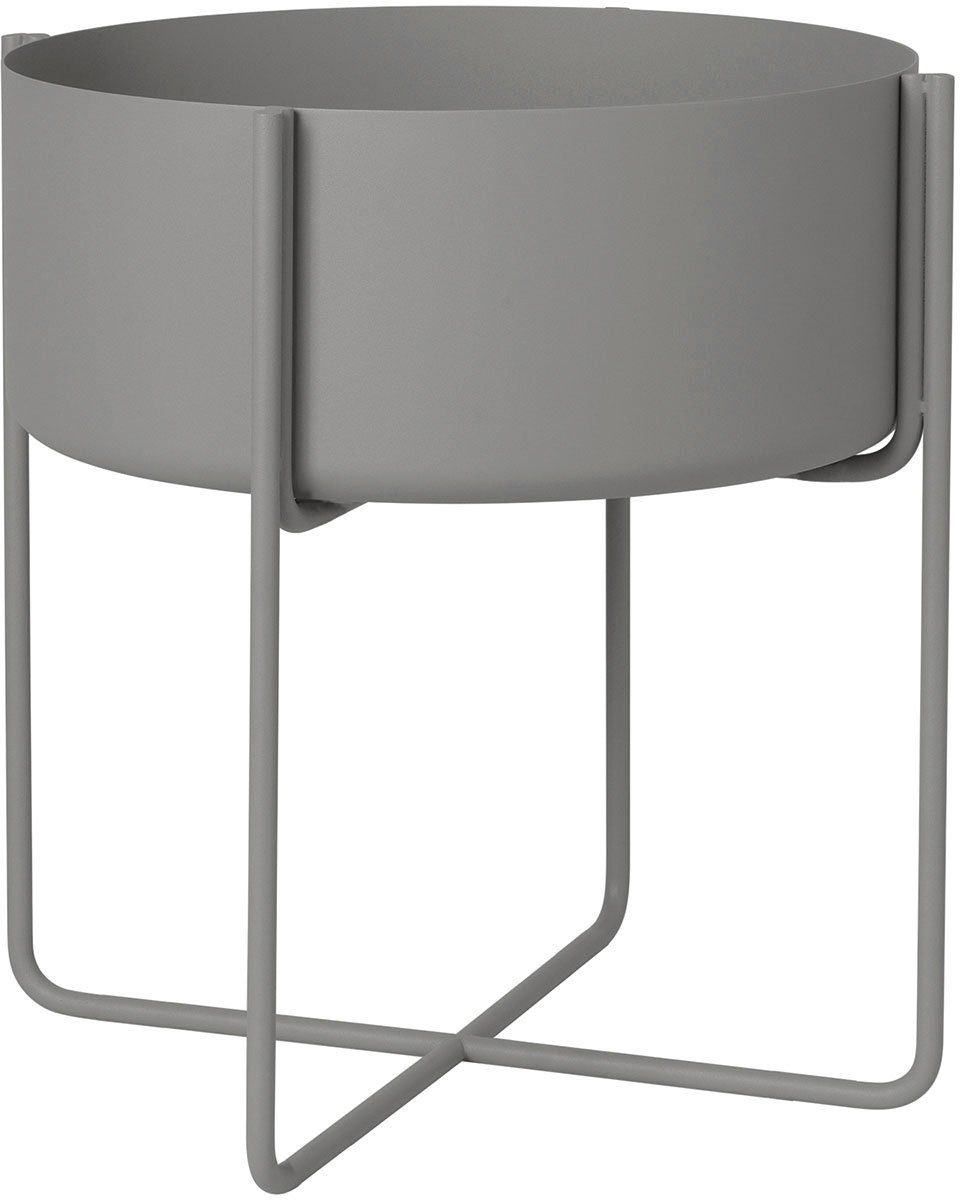BLOMUS Übertopf »Pflanzgefäß mit Gestell KENA Steel Gray« online