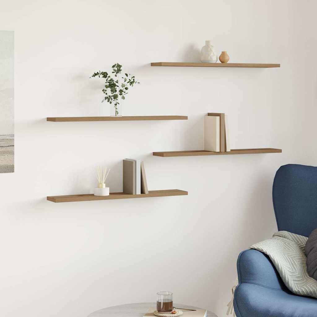 vidaXL Regal Regalböden 4 Stk. Artisan-Eiche 60x10x1,5 cm Holzwerkstoff, 4-tlg.