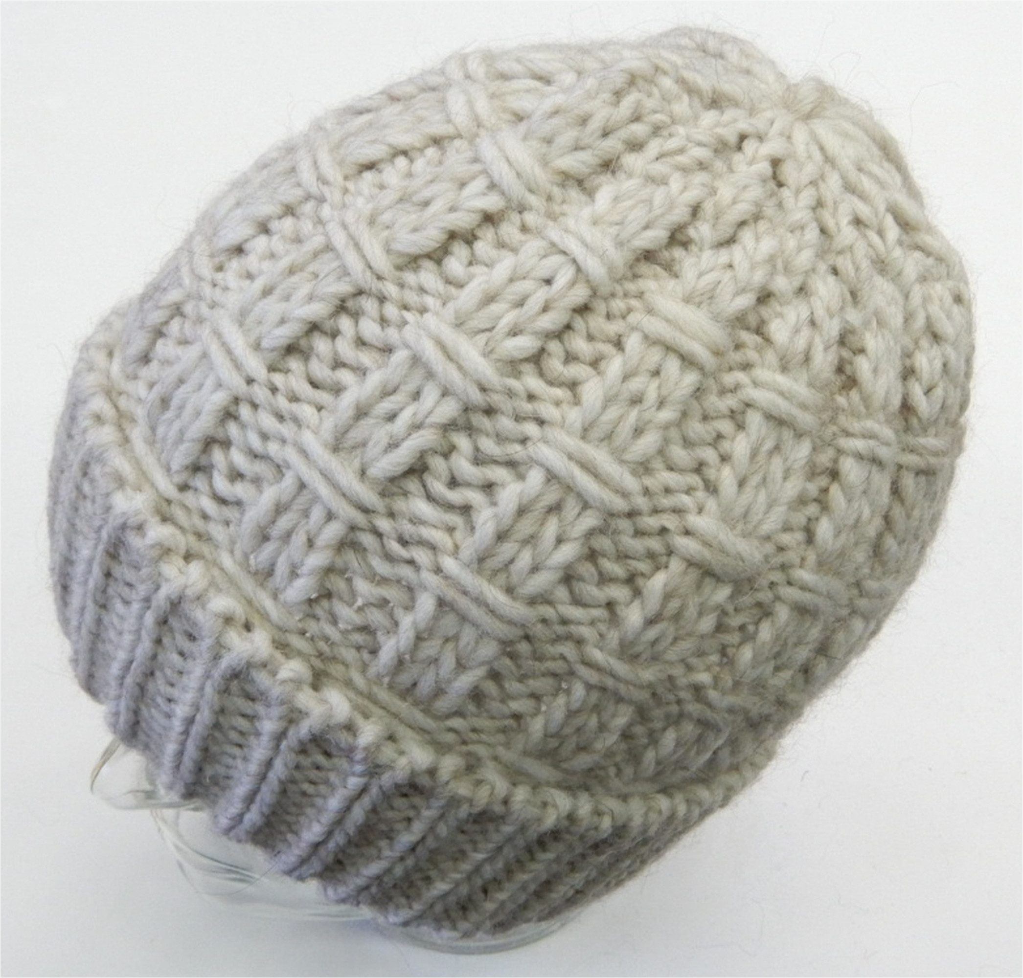 Chaplino Strickmütze mit breitem Umschlag