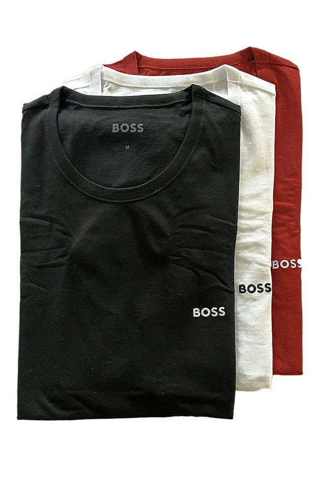 BOSS Unterziehshirt BOSS T-Shirt RN 3P Organic Cotton