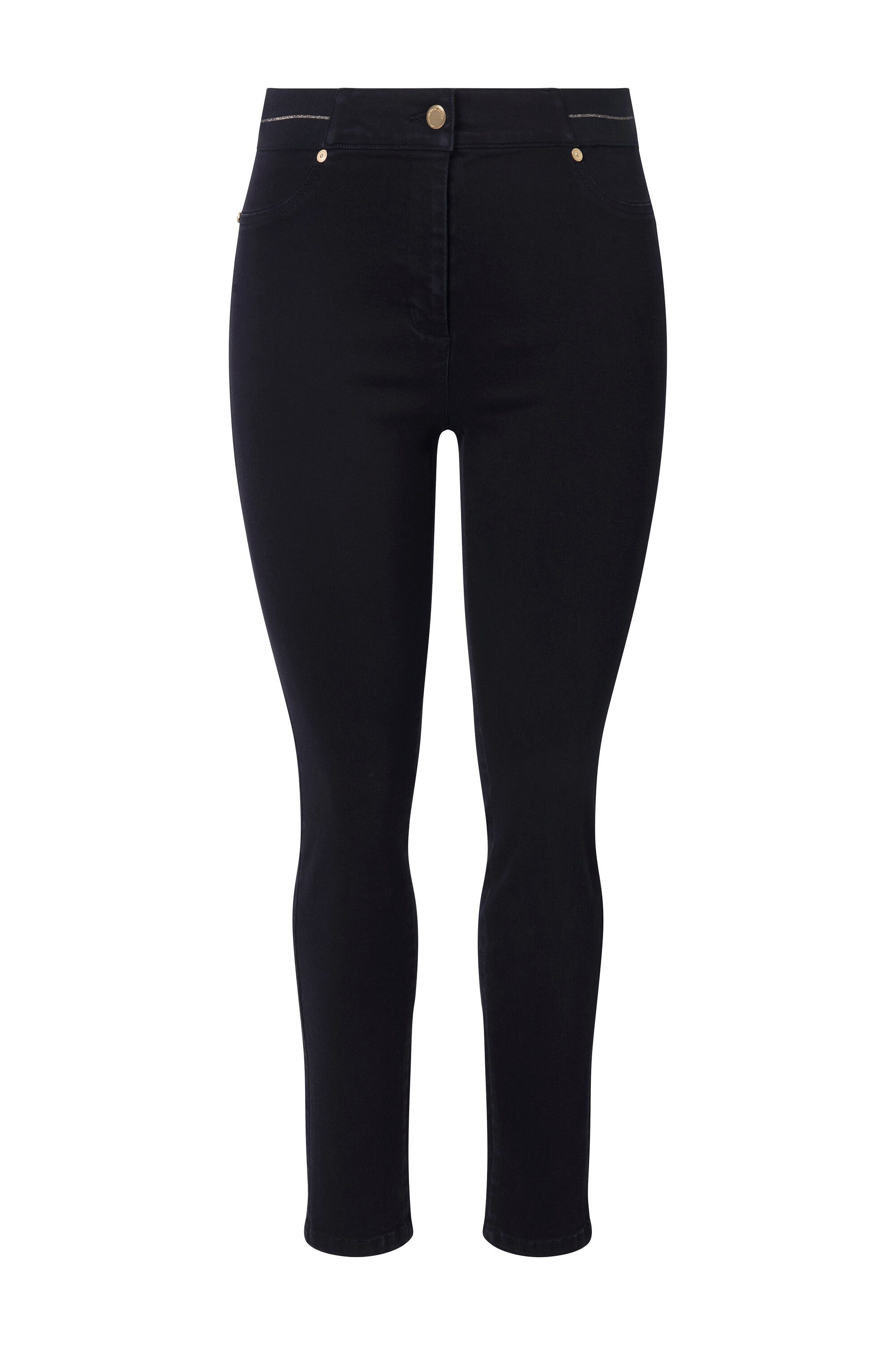Ulla Popken Jeggings Jeggings Sarah schmales Bein Elastikbund Stretch