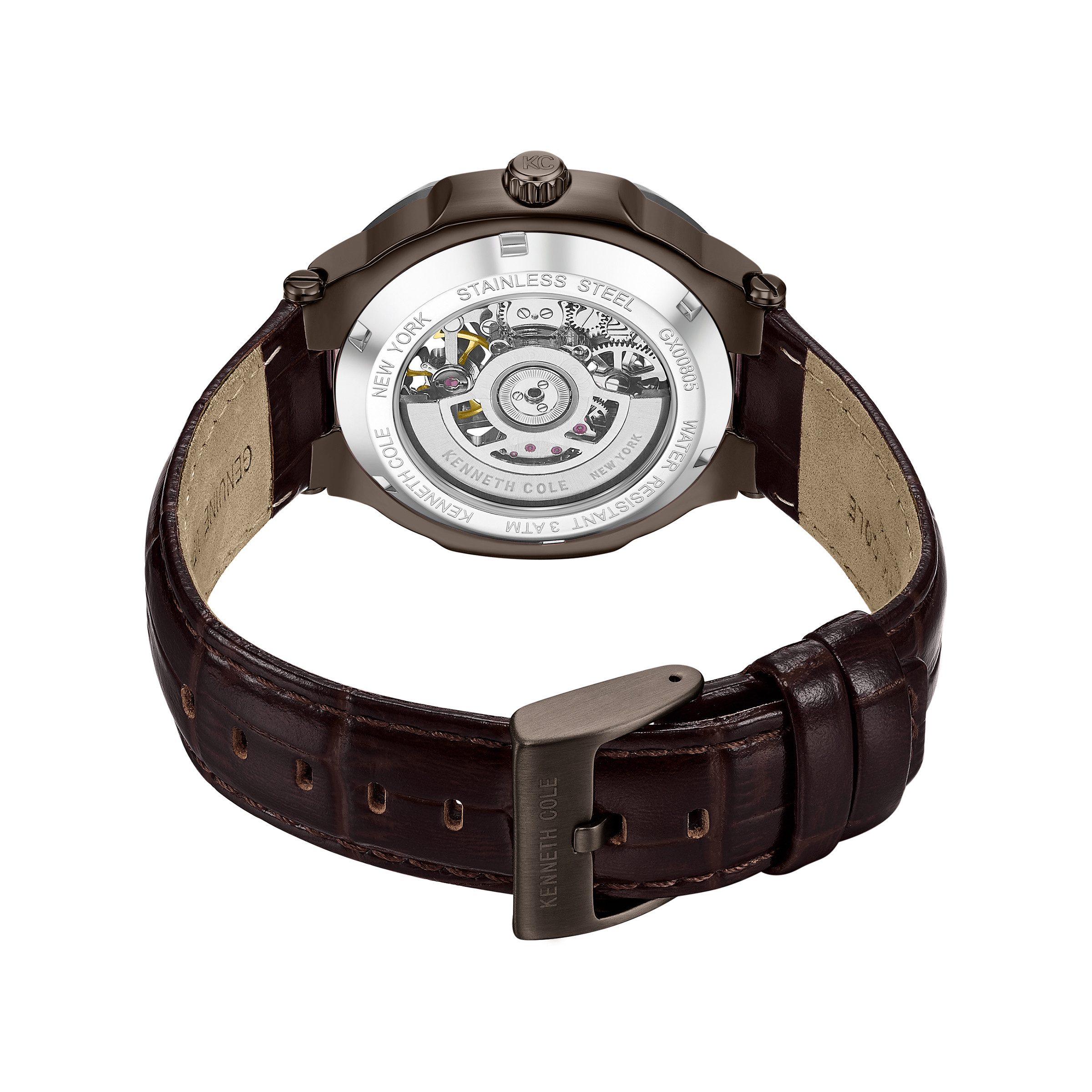 Kenneth Cole Automatikuhr Automatikuhr Herrenuhr 48 mm Automatik Herren