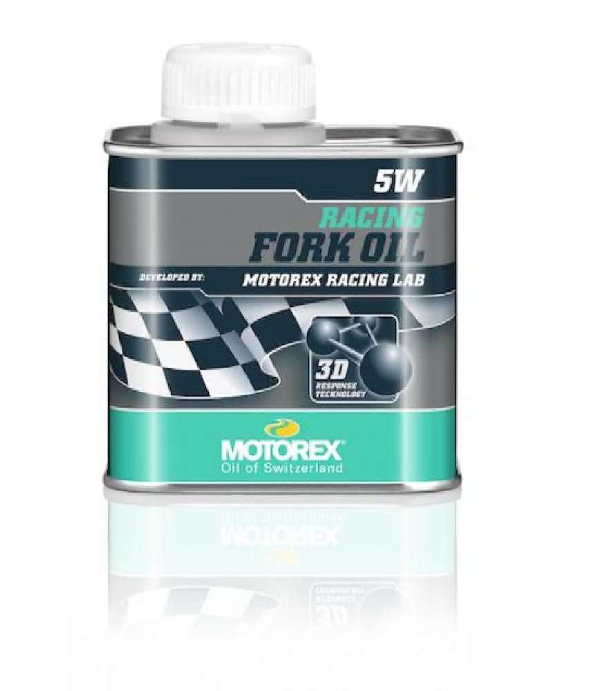 Motorex Fahrradöl Motorex Federgabelöl Racing Fork Oil 5W, 250 ml, Low Friction, 3D Resp