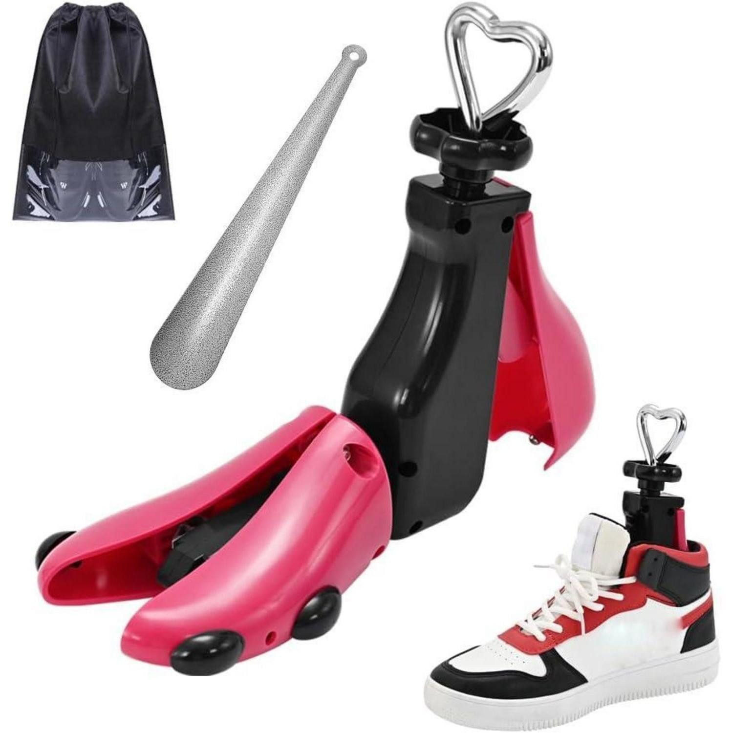 LuxusKollektion Schuhspanner Schuhspanner Stiefelspanner Damen Herren Unisex Rosa (1 Packung 37-43)