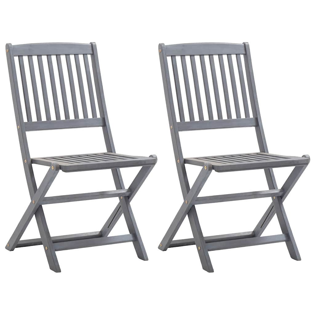 vidaXL Gartenstuhl Klappbare Gartenstühle 2 Stk. günstig online kaufen