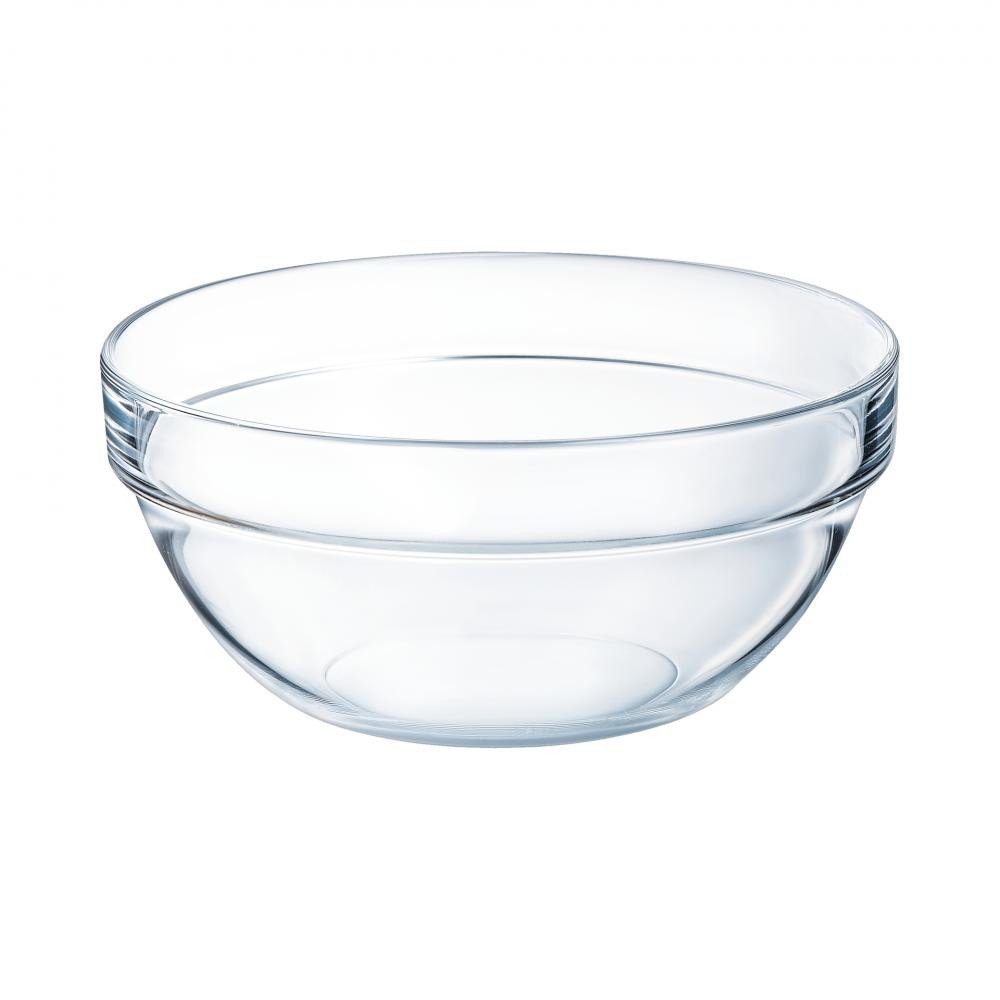 ARCOROC Servierschüssel Arcoroc Empilable Stapelschale 17 cm 6er Set, Glas, (Spar-Set)