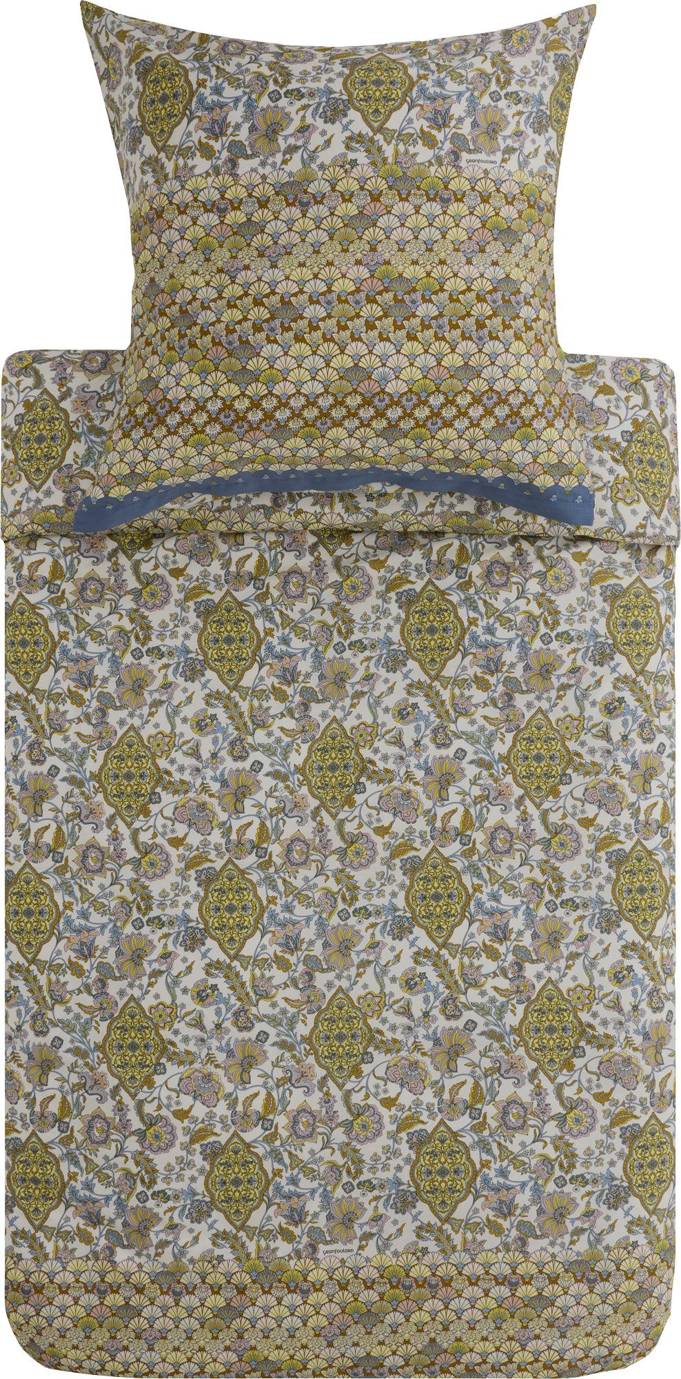 Bassetti Bettwäsche Bettwäsche "Tigullio", Mako-Satin, Feinsatin Paisley/Blumen/Ornamente