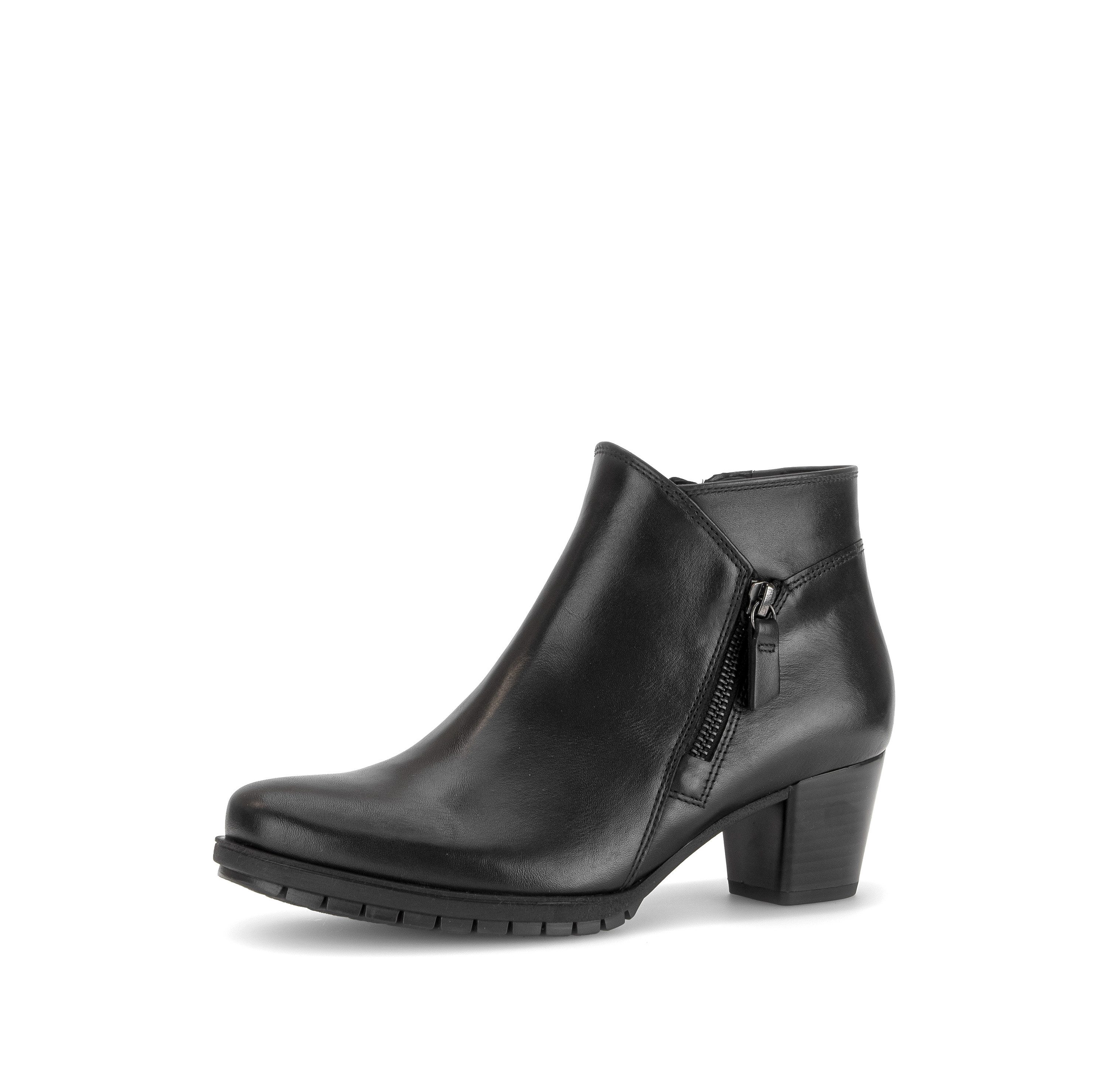 Gabor Stiefelette Blockabsatz, Ankleboots in Komfortweite H (sehr weit)