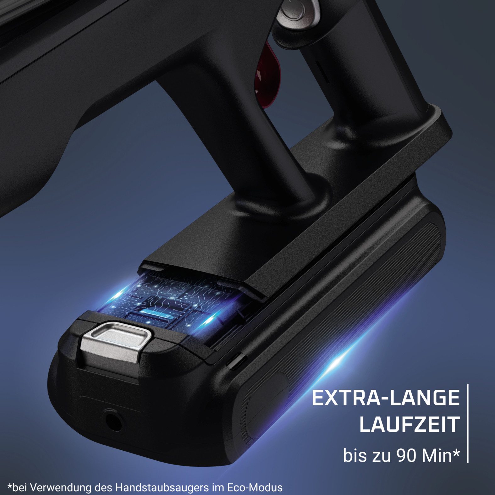 Rowenta Akku-Hand-und Stielstaubsauger X-Force Flex 14.80 RH9B36, beutellos, 240 AW, Smart Control Display, 90 Min. Autonomie, Flex-Technologie
