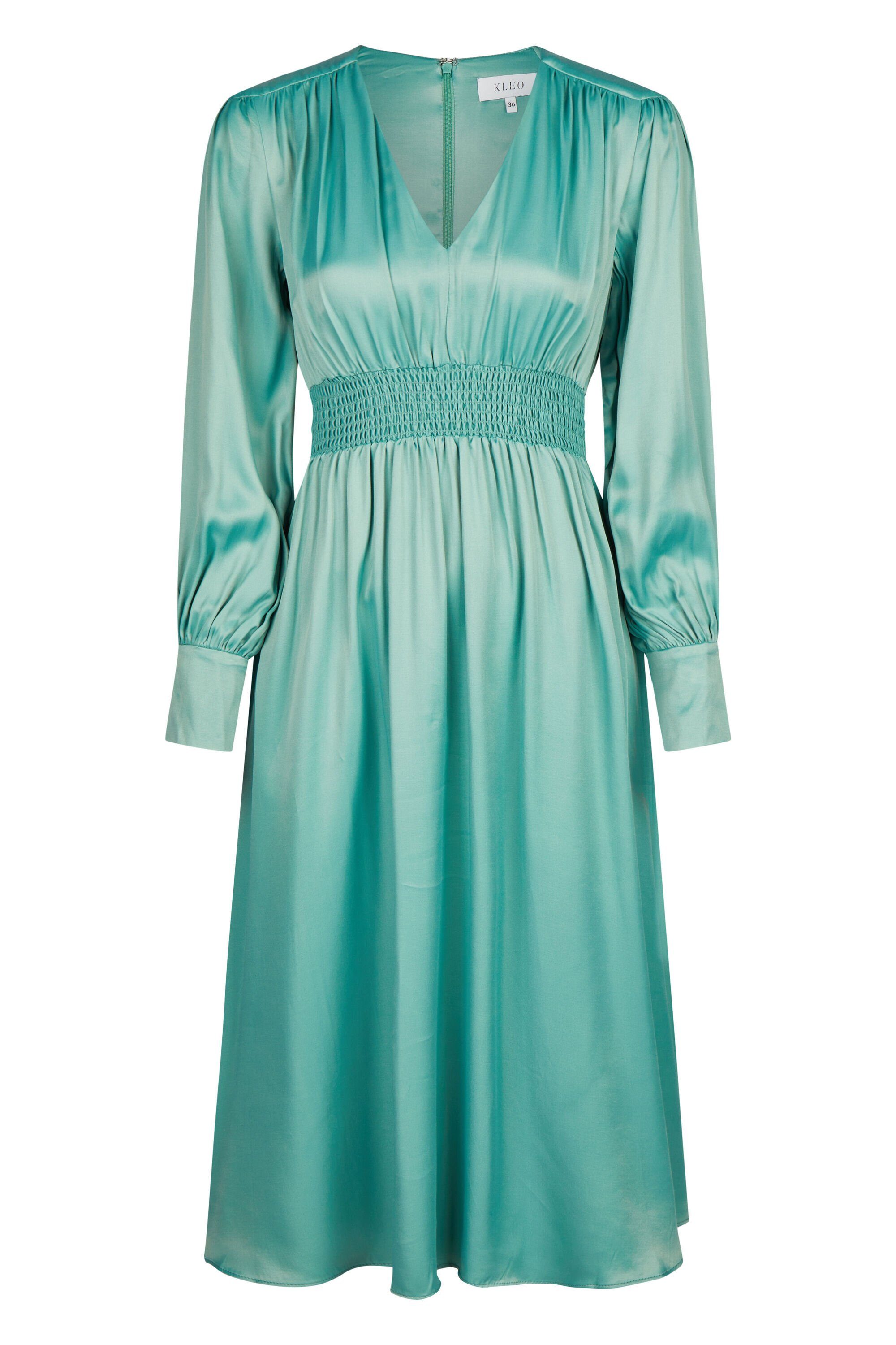 Kleo Abendkleid (1-tlg) elegant schimmernder Viskose-Satin günstig online kaufen