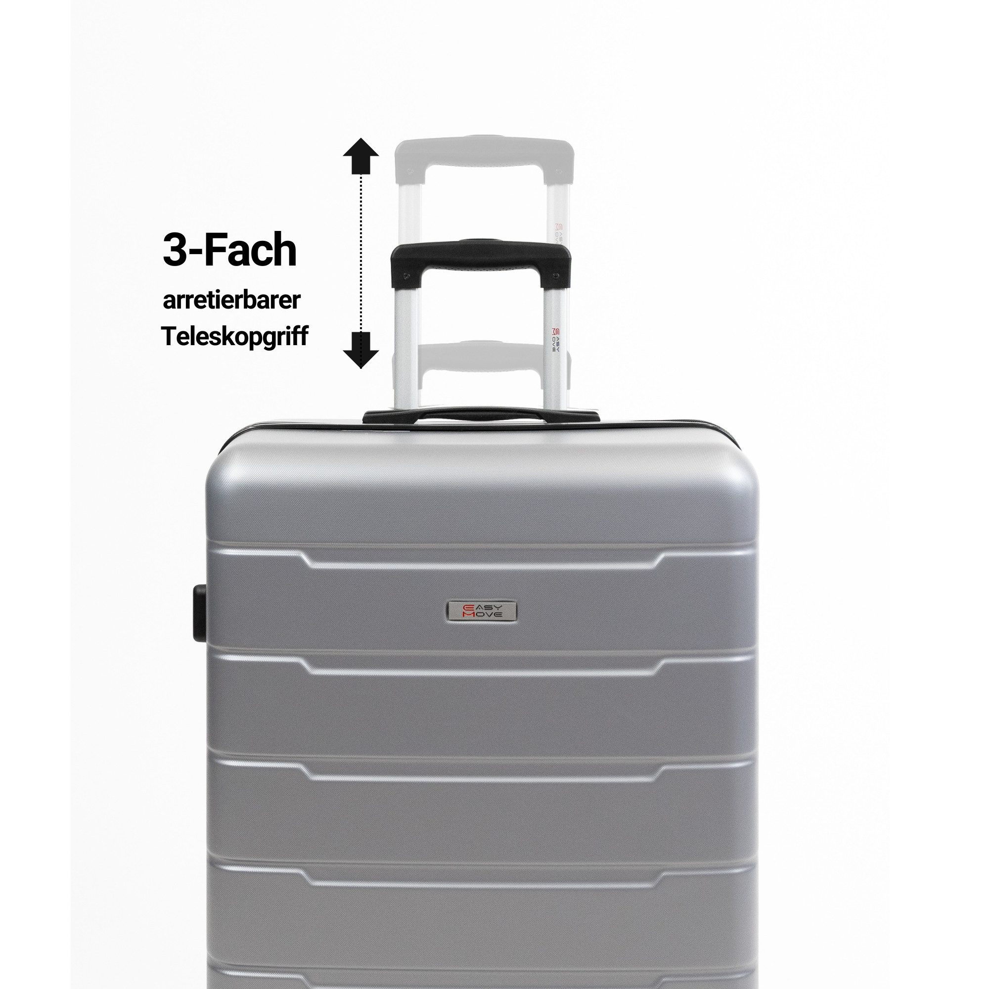 Easy Move Hartschalen-Trolley Leichter Rollkoffer YUG günstig online kaufen