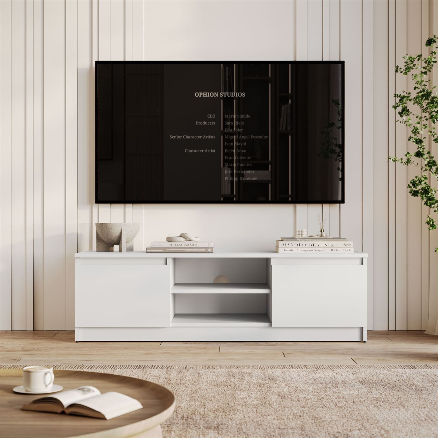 Lookway TV-Schrank HANA 120 TV-Lowboard mit günstig online kaufen