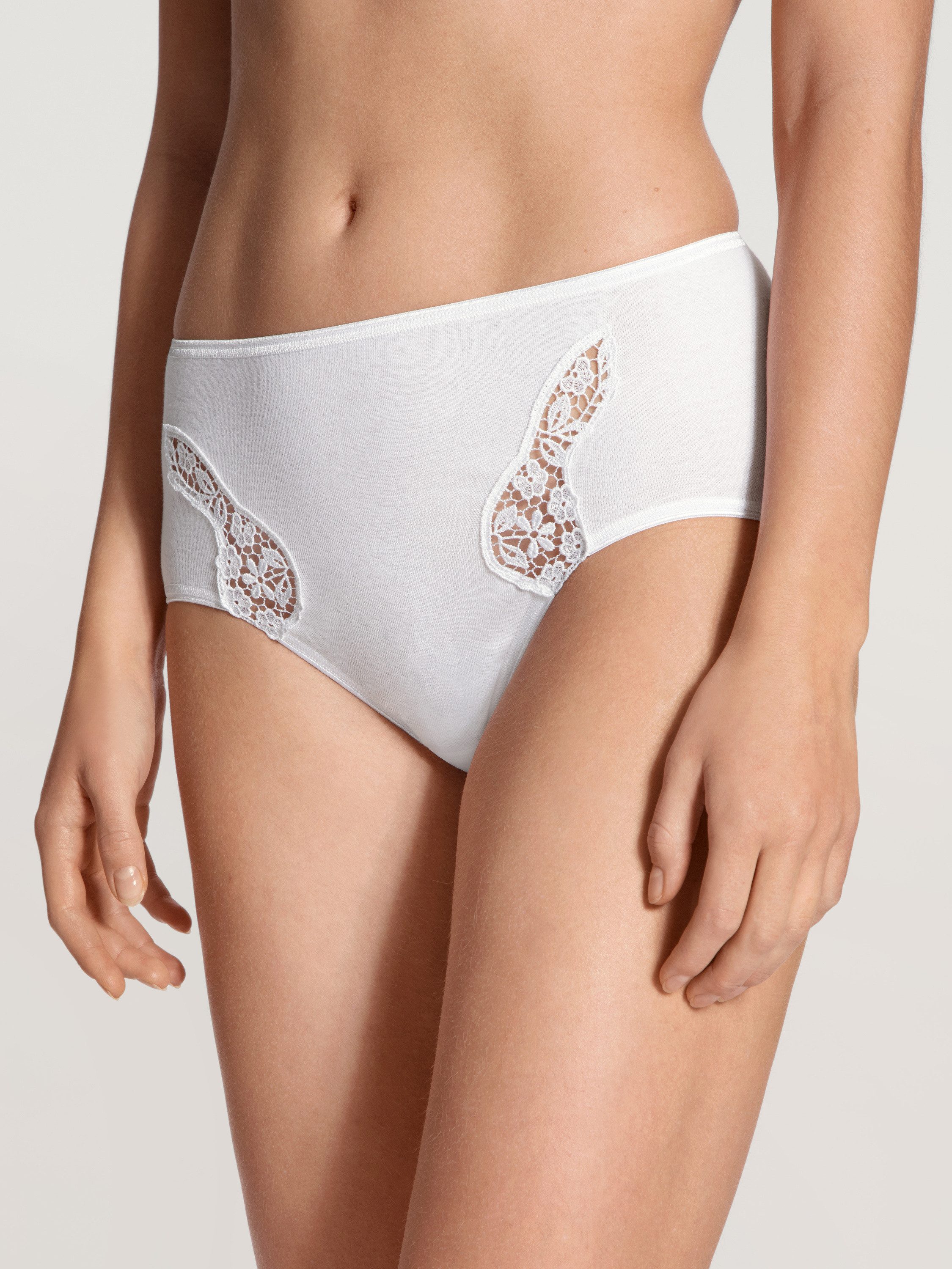CALIDA Taillenslip Feminin Sense Damen (1-St) high waist, aus 100% feiner Baumwolle, Feinripp, naht- und saumfrei