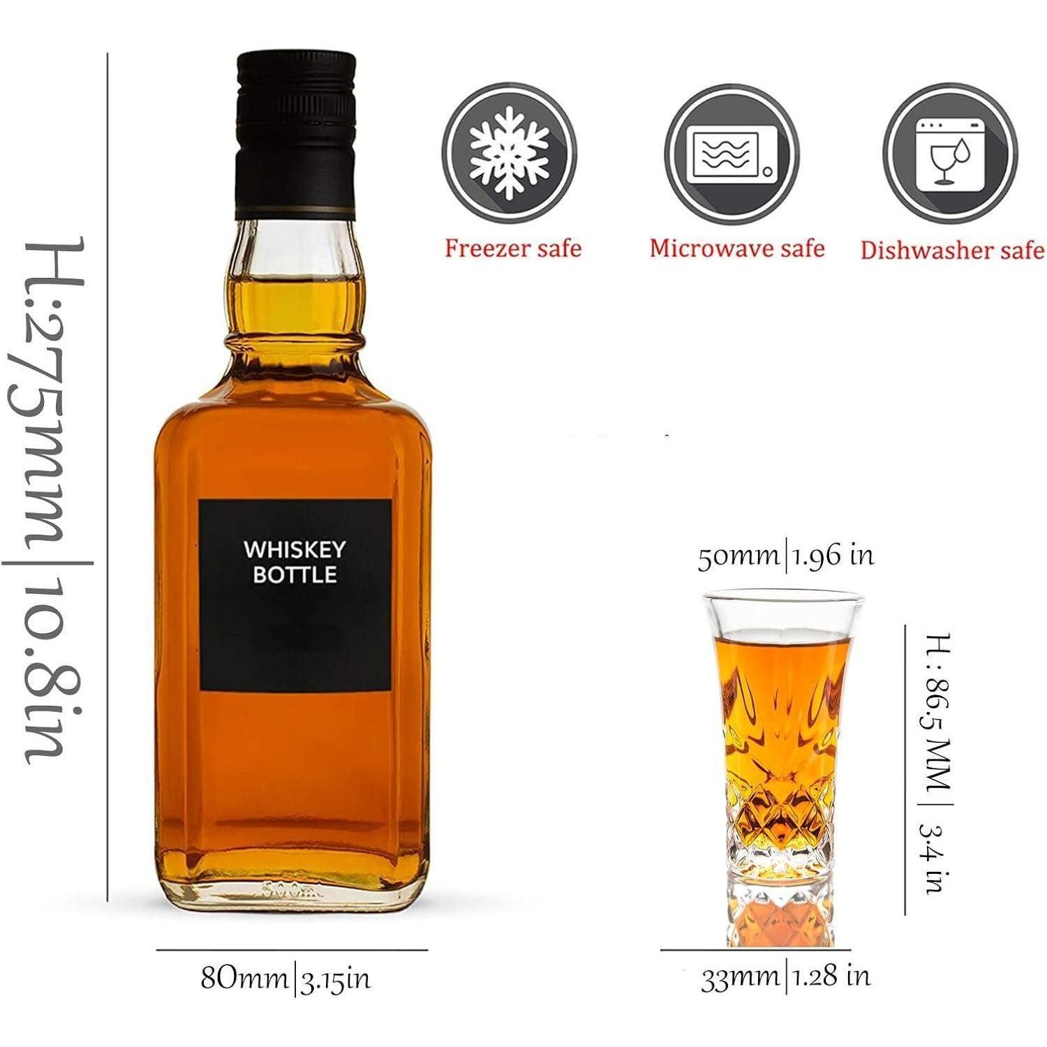 LuxusKollektion Schnapsglas Tequila Gläser Schwerer Boden 60ml 48 Stück