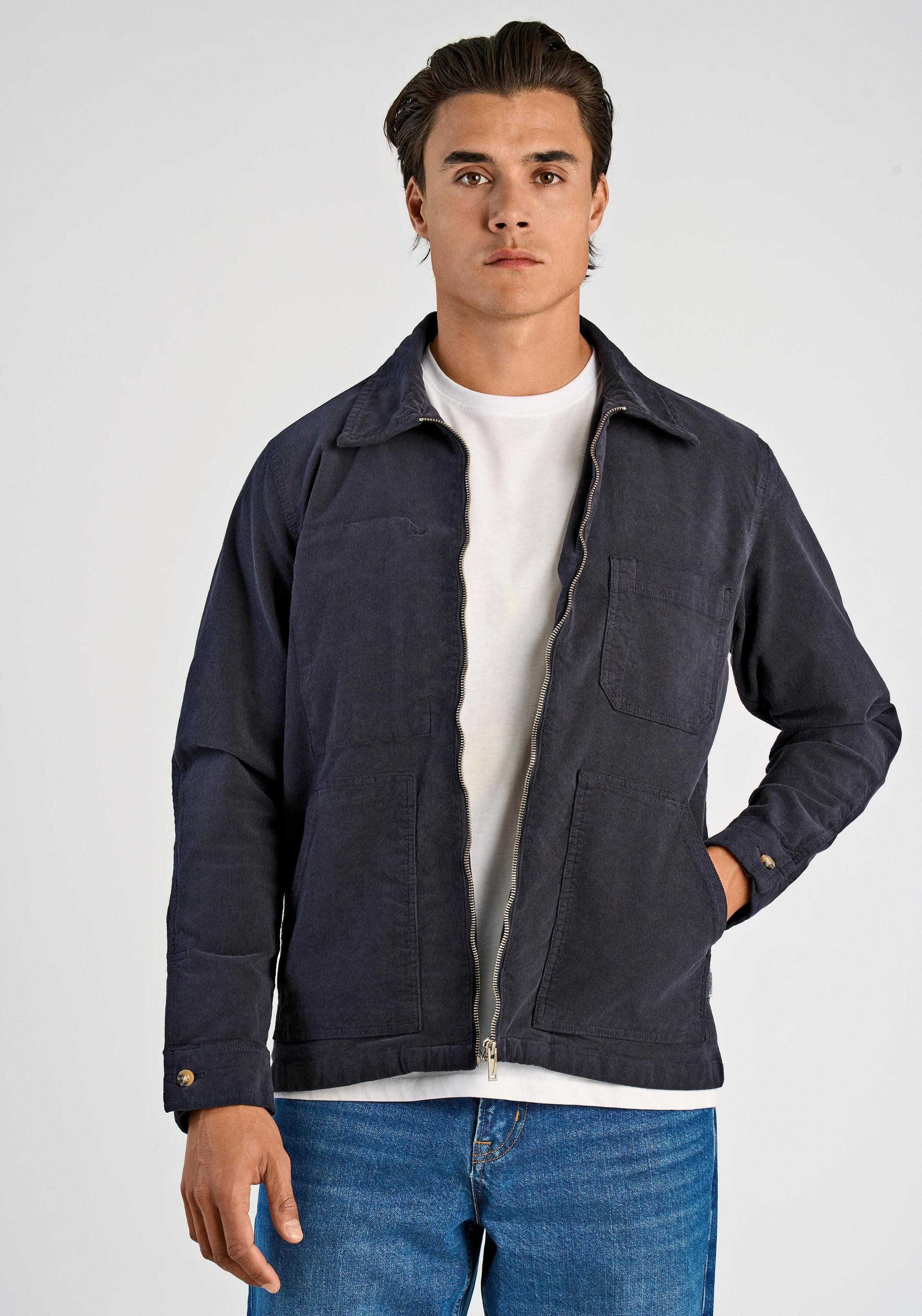LINDBERGH Cordjacke Cordhemd Modern Fit günstig online kaufen