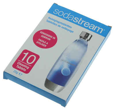 SodaStream Trichter Sodastream 1090000310 Reinigungstabletten 10 Stück für Trinkwasserspru