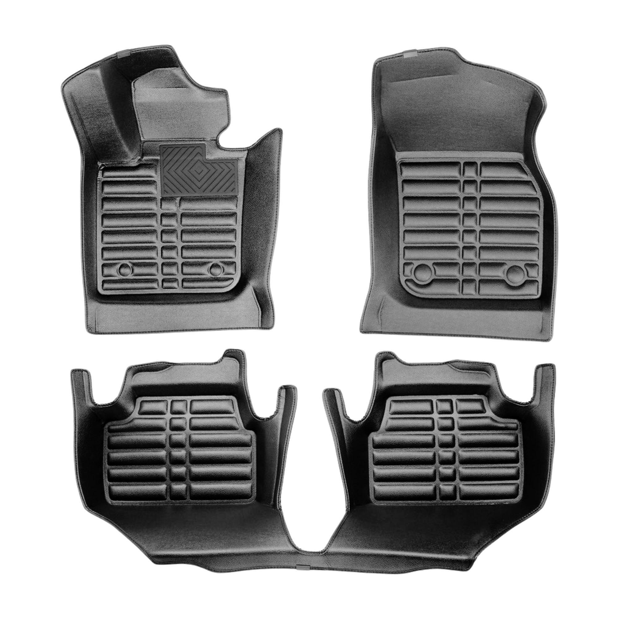 fussmattenprofi.com Auto-Fußmatte 5D Premium Fußmatten TPE Set für Mini Cooper F55 3.Gen 5 Türig ab 2014 (1 St), für Mini Mini Cooper
