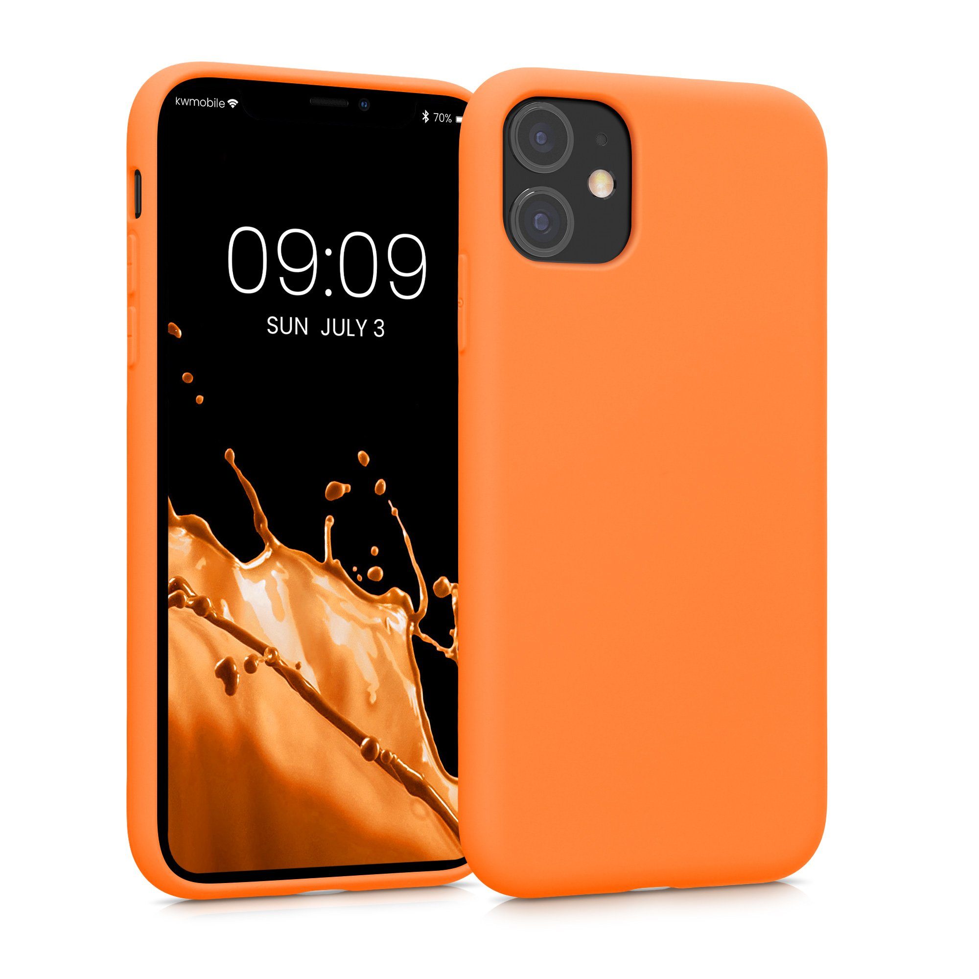 kwmobile Handyhülle Slim Case für Apple iPhone 11, Hülle Silikon Handy - Handyhülle gummiert